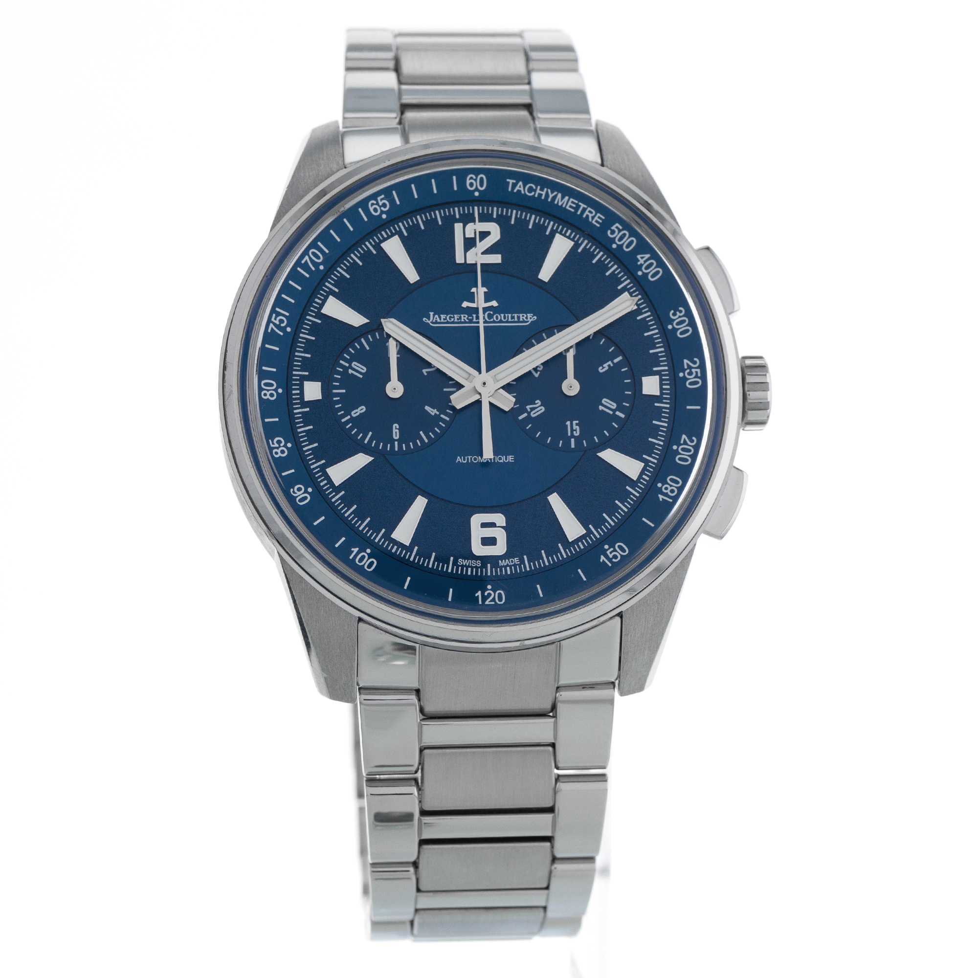 Jaeger-LeCoultre Polaris 842.8.C1.S Q9028180 42mm Chronograph Blue Tachymetre thumbnail 2