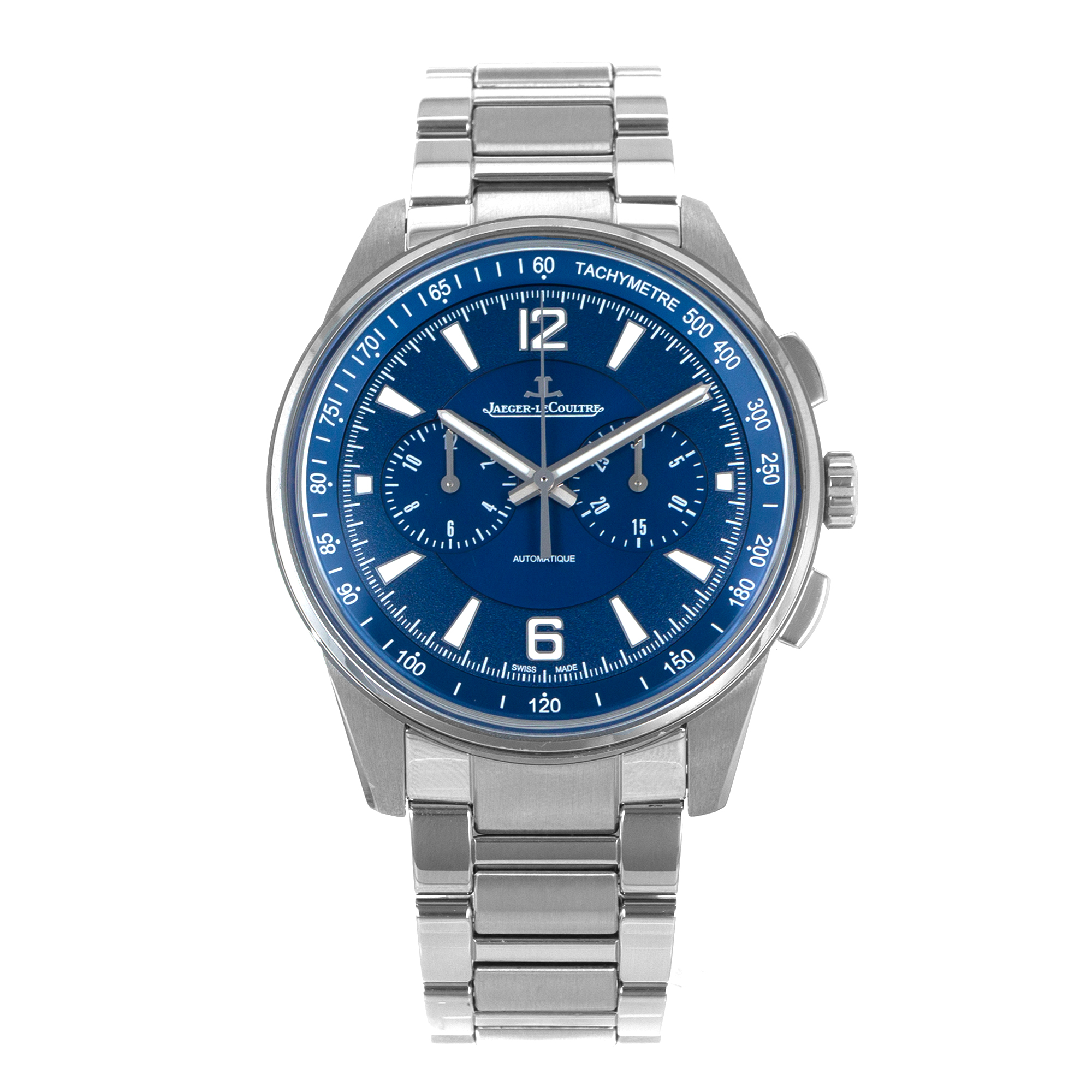 Jaeger-LeCoultre Polaris 842.8.C1.S Q9028180 42mm Chronograph Blue Tachymetre thumbnail 5