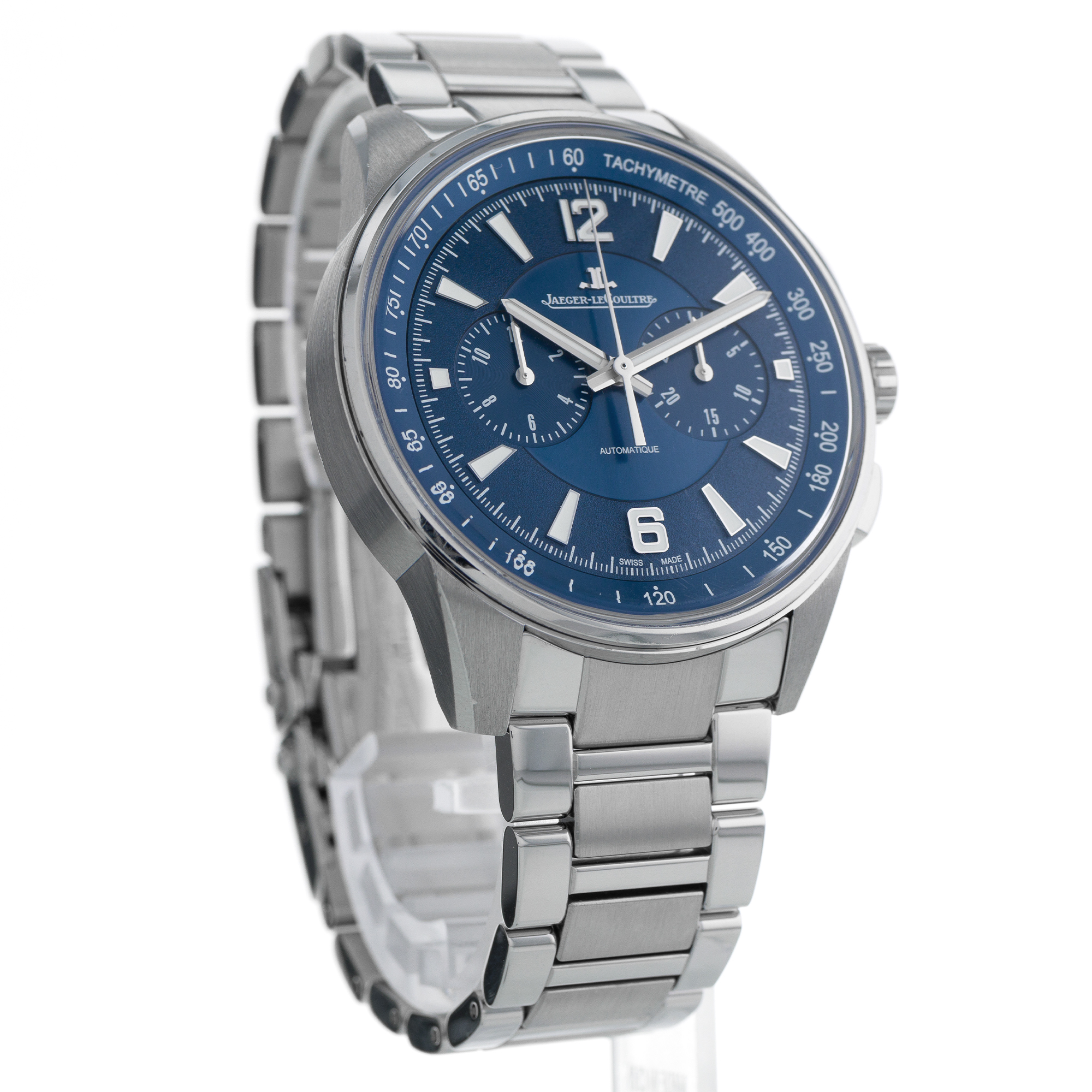Jaeger-LeCoultre Polaris 842.8.C1.S Q9028180 42mm Chronograph Blue Tachymetre thumbnail 4
