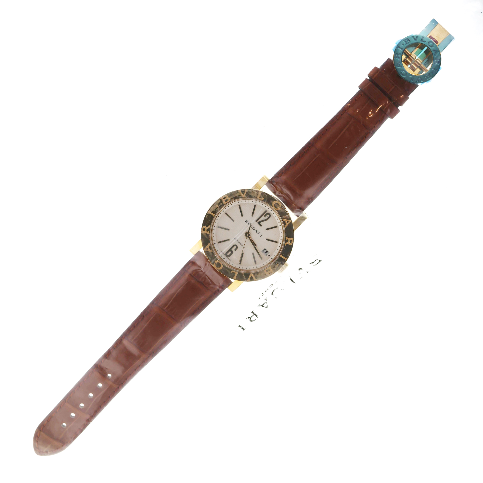 Bulgari Bulgari BB 38 GL 38mm 18K Yellow Gold Automatic Unworn Factory Sealed thumbnail 4