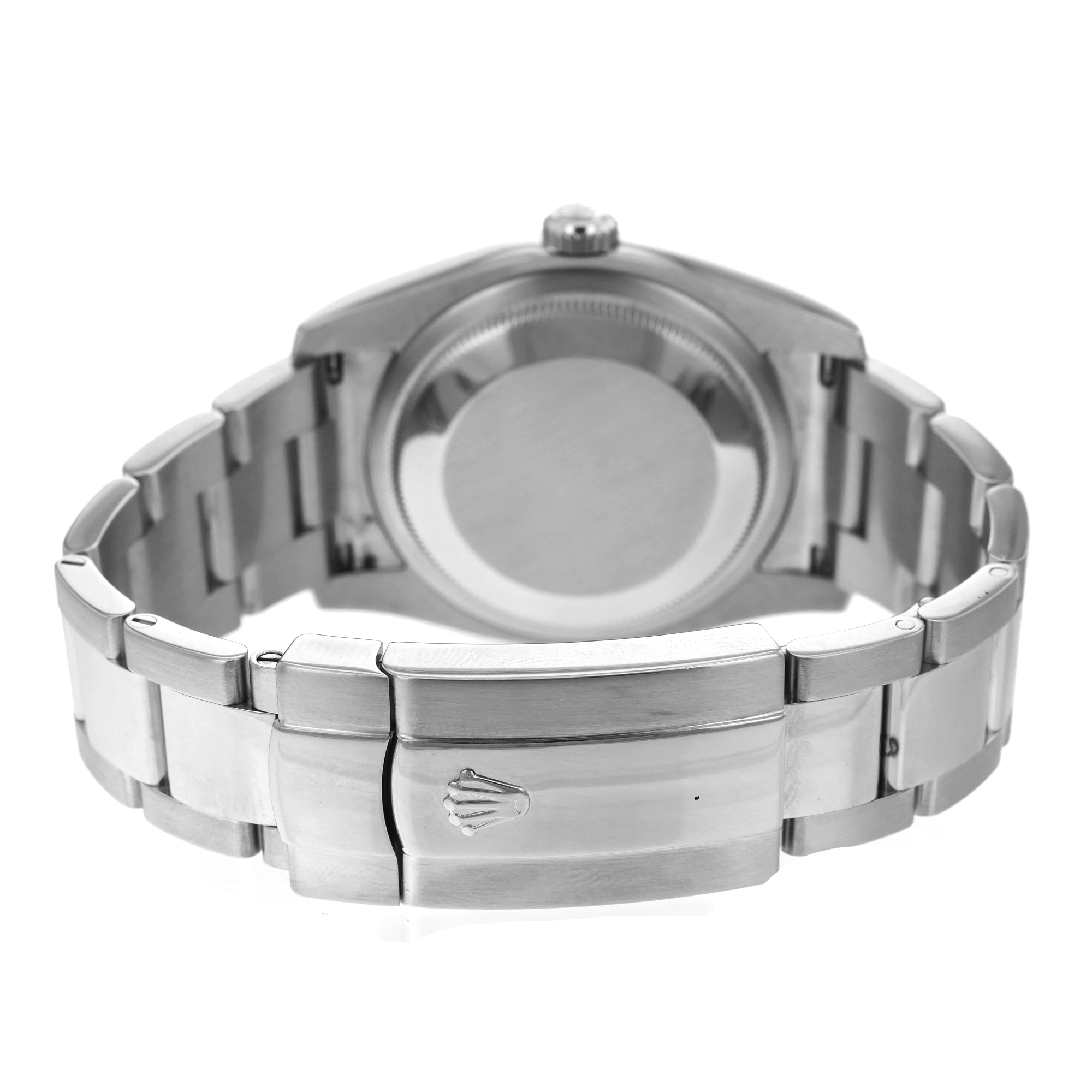Rolex Datejust 36 116200 Silver Stainless Steel Smooth Oyster Mens Watch thumbnail 4