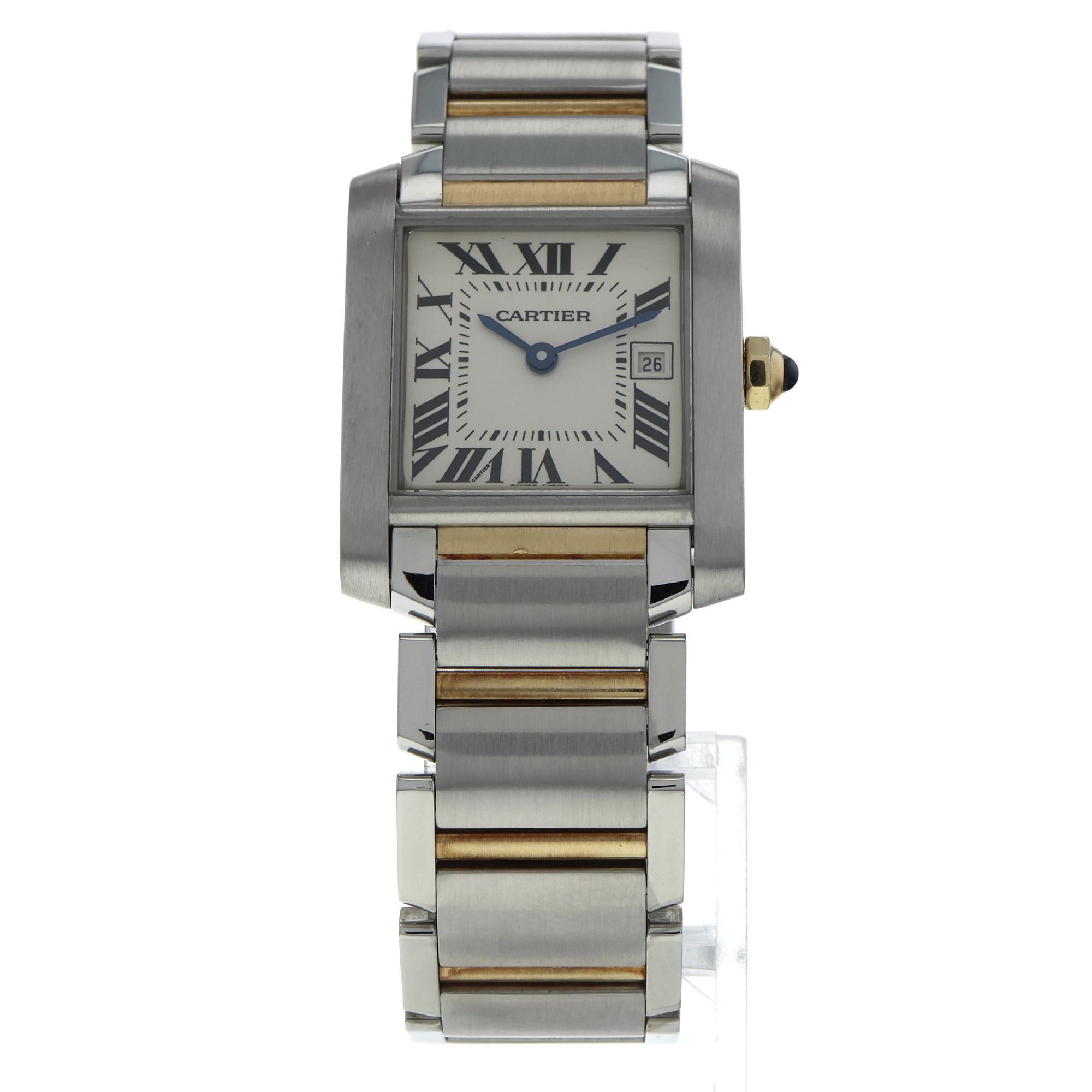 Cartier Tank Française W51012Q4 2465 30 x 25 mm 18K Y/G & Stainless steel thumbnail 2