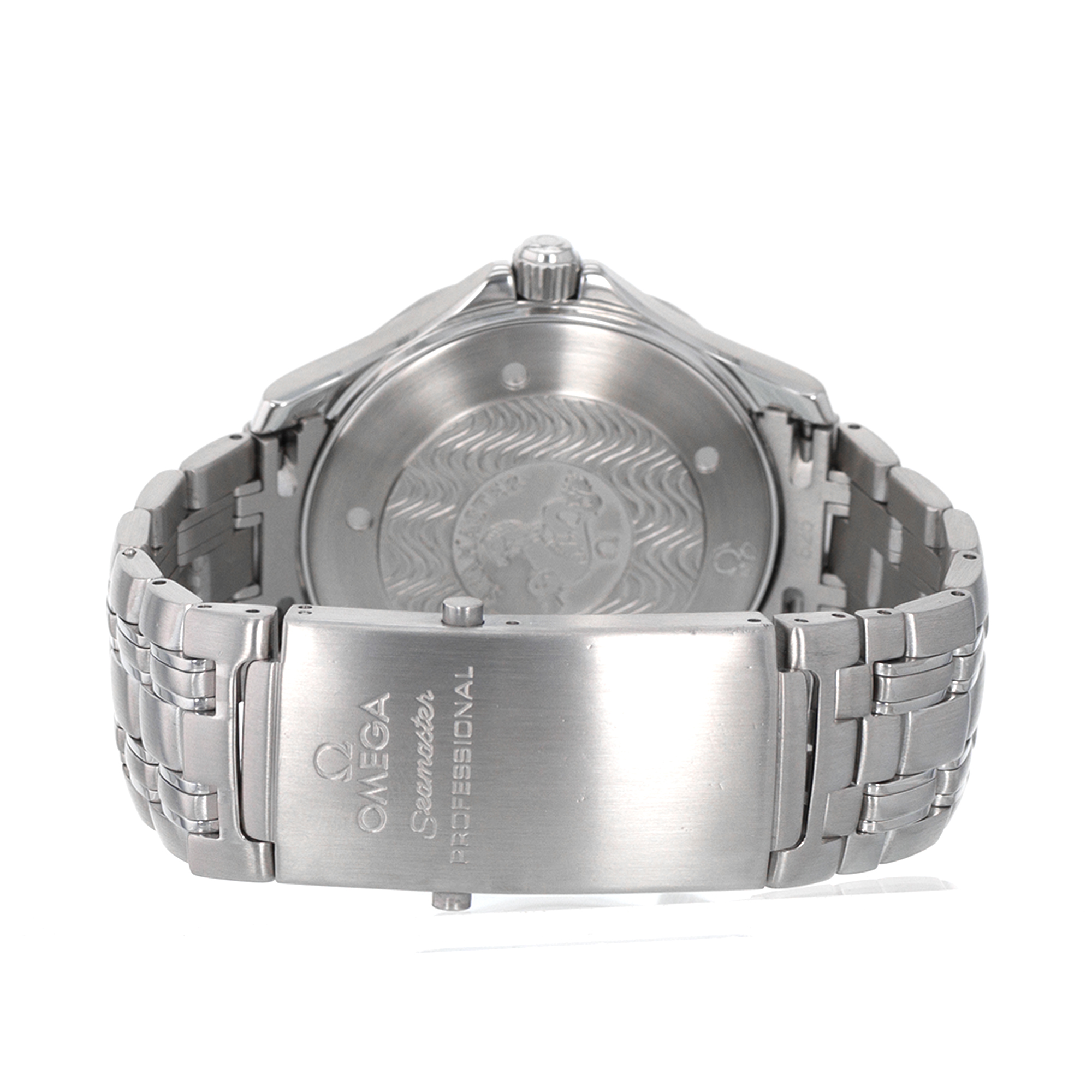 Omega Seamaster 25418000 41mm James Bond Blue Wave Steel Quartz Mens Watch thumbnail 9