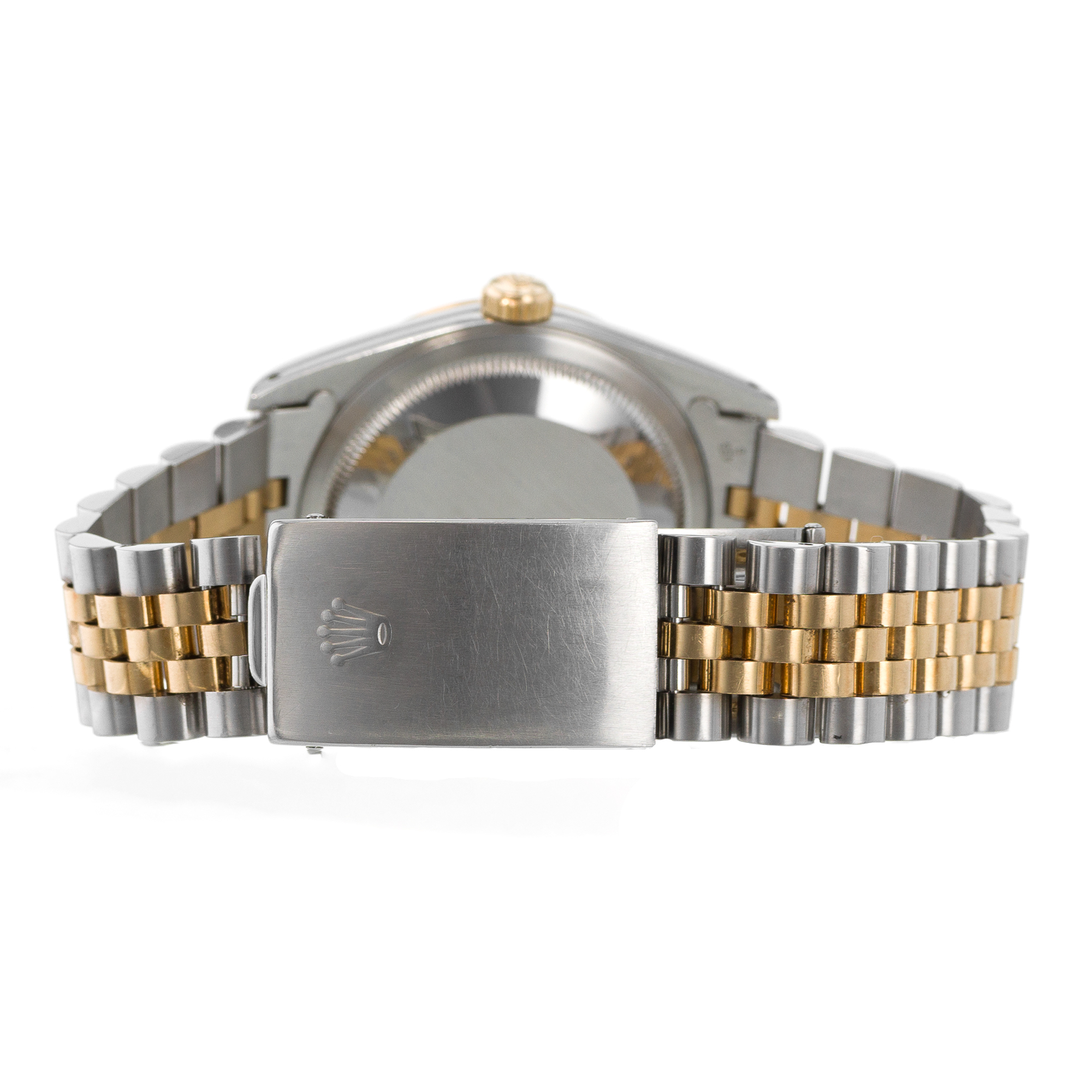 Rolex Datejust 36 16233 Yellow Diamond Jubilee Diamond Gold Automatic Mens Watch thumbnail 9