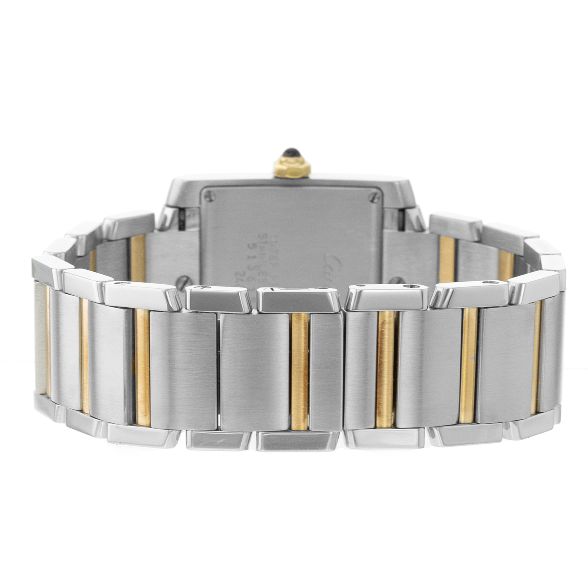 Cartier Tank Francaise W51012Q4 2465 Medium Roman Yellow Gold Ladies Watch thumbnail 9