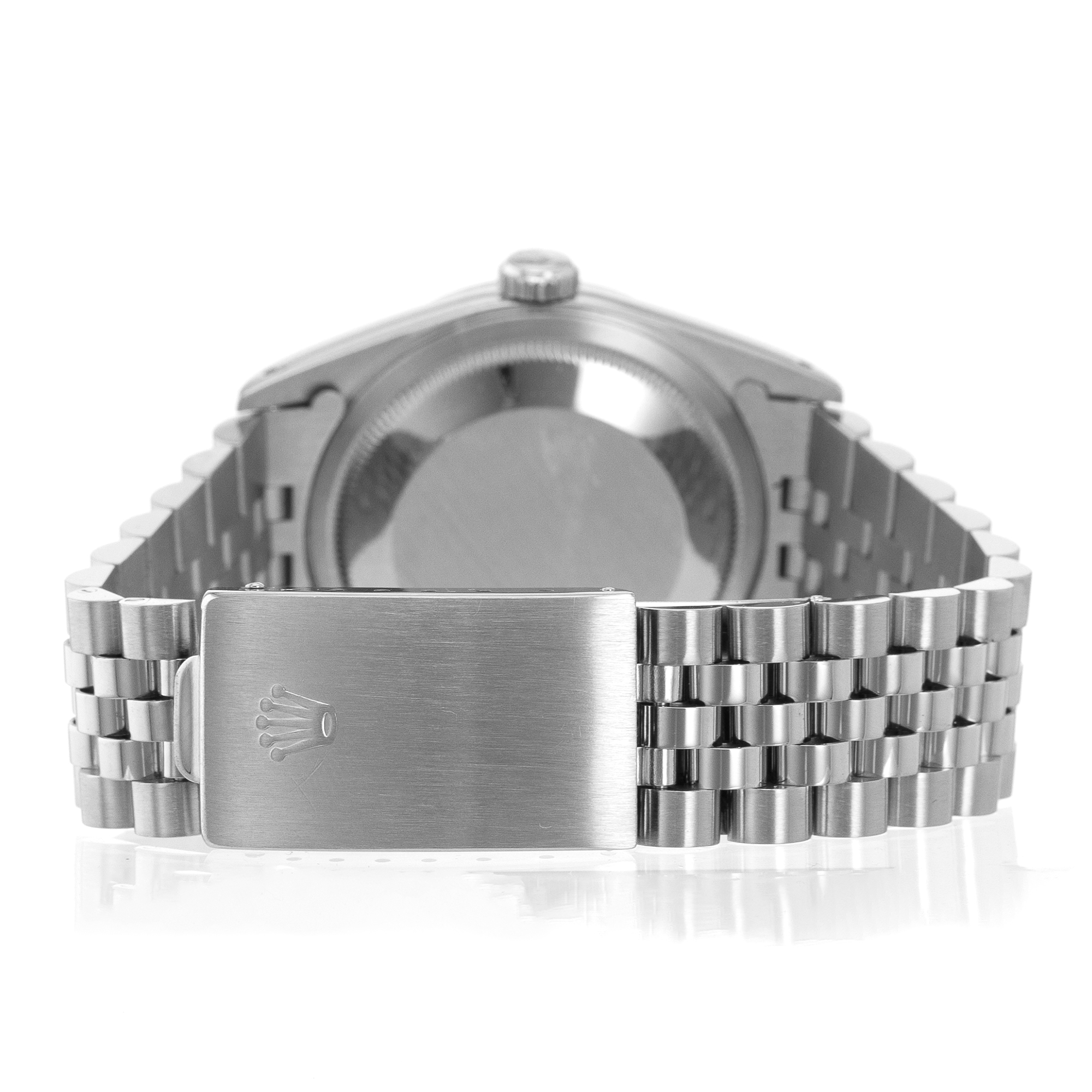 Rolex Datejust 36 16234 Silver Diamond Dial Steel Jubilee Automatic Mens Watch thumbnail 6