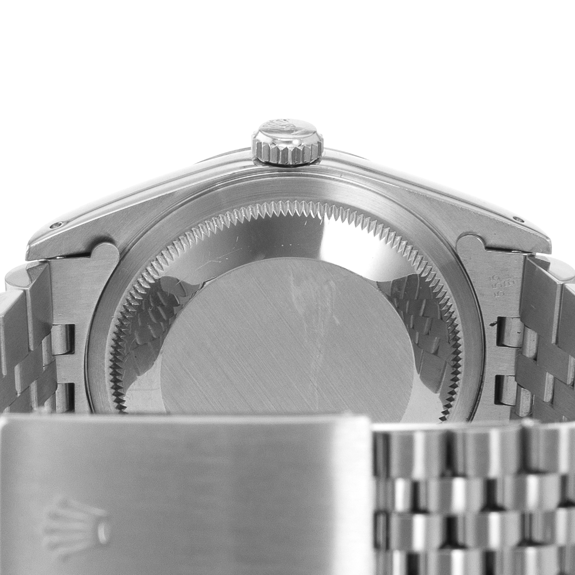 Rolex Datejust 36 16234 Silver Diamond Dial Steel Jubilee Automatic Mens Watch thumbnail 7