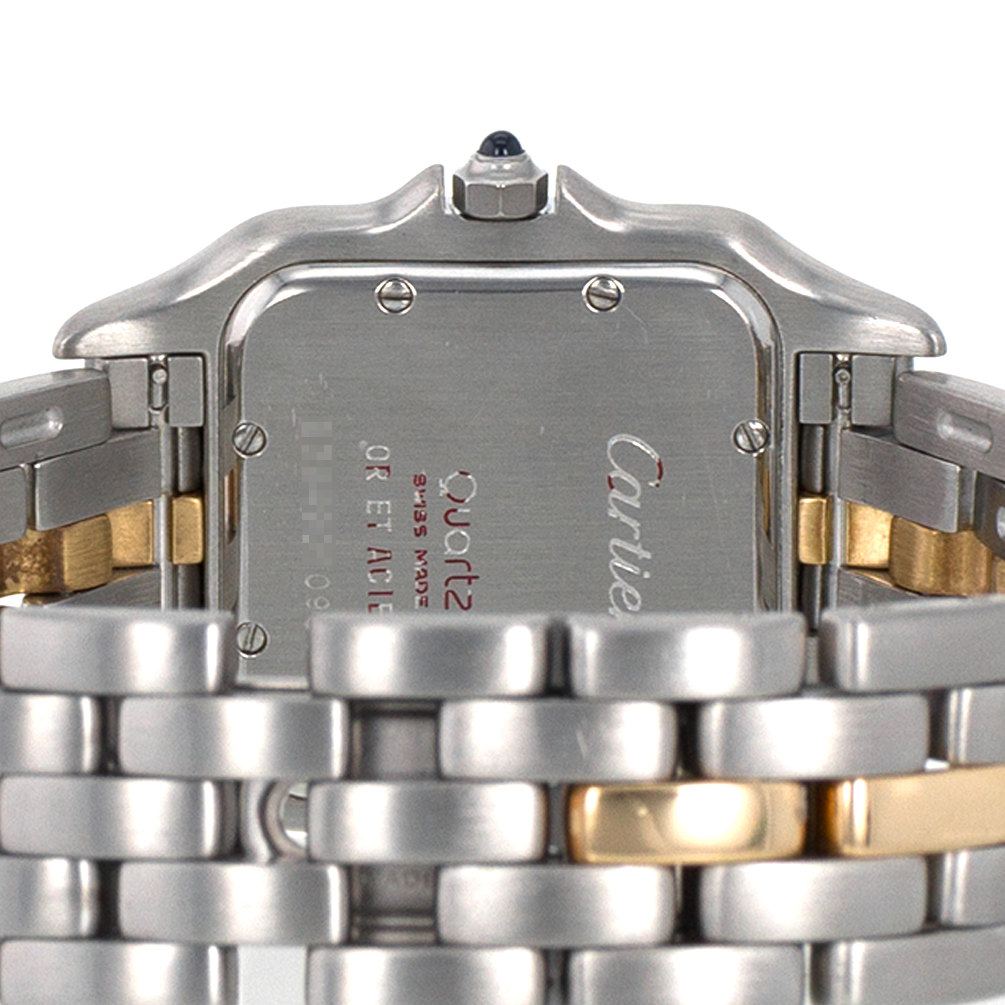 Cartier Panthere 839490 27mm Medium Steel Yellow Gold Single Row Mens Watch thumbnail 10