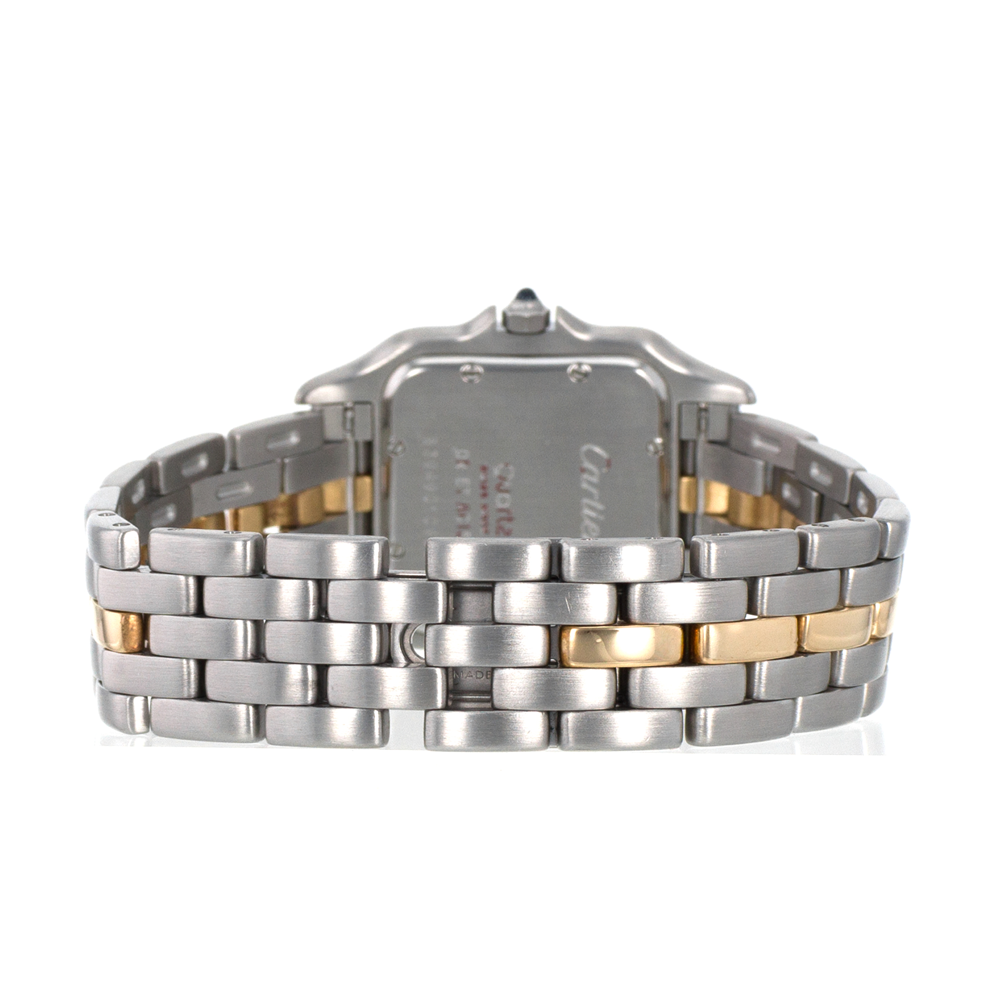 Cartier Panthere 839490 27mm Medium Steel Yellow Gold Single Row Mens Watch thumbnail 9