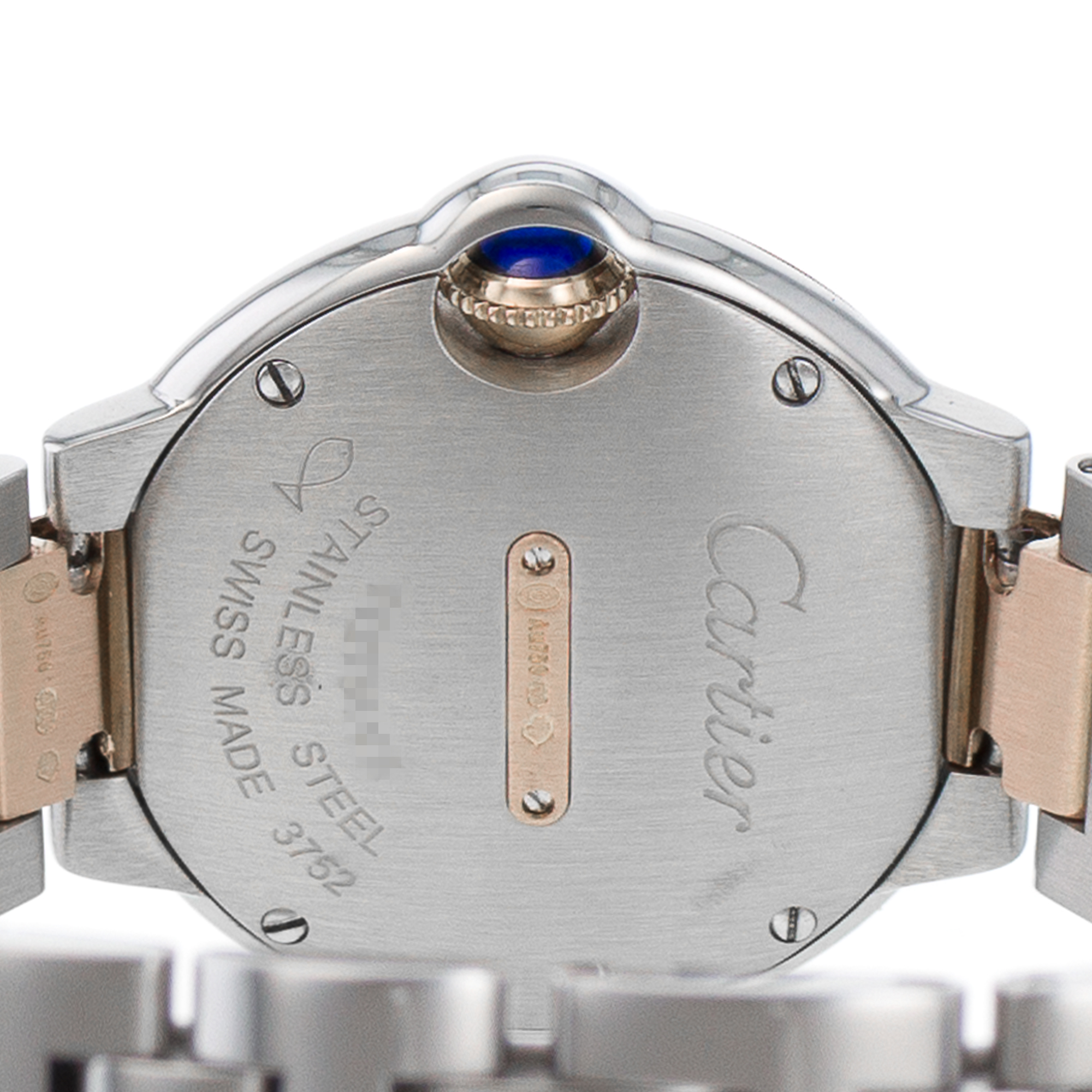 Cartier Ballon Bleu 28mm WE902076 3752 Factory Diamond Rose Gold Ladies Watch thumbnail 10