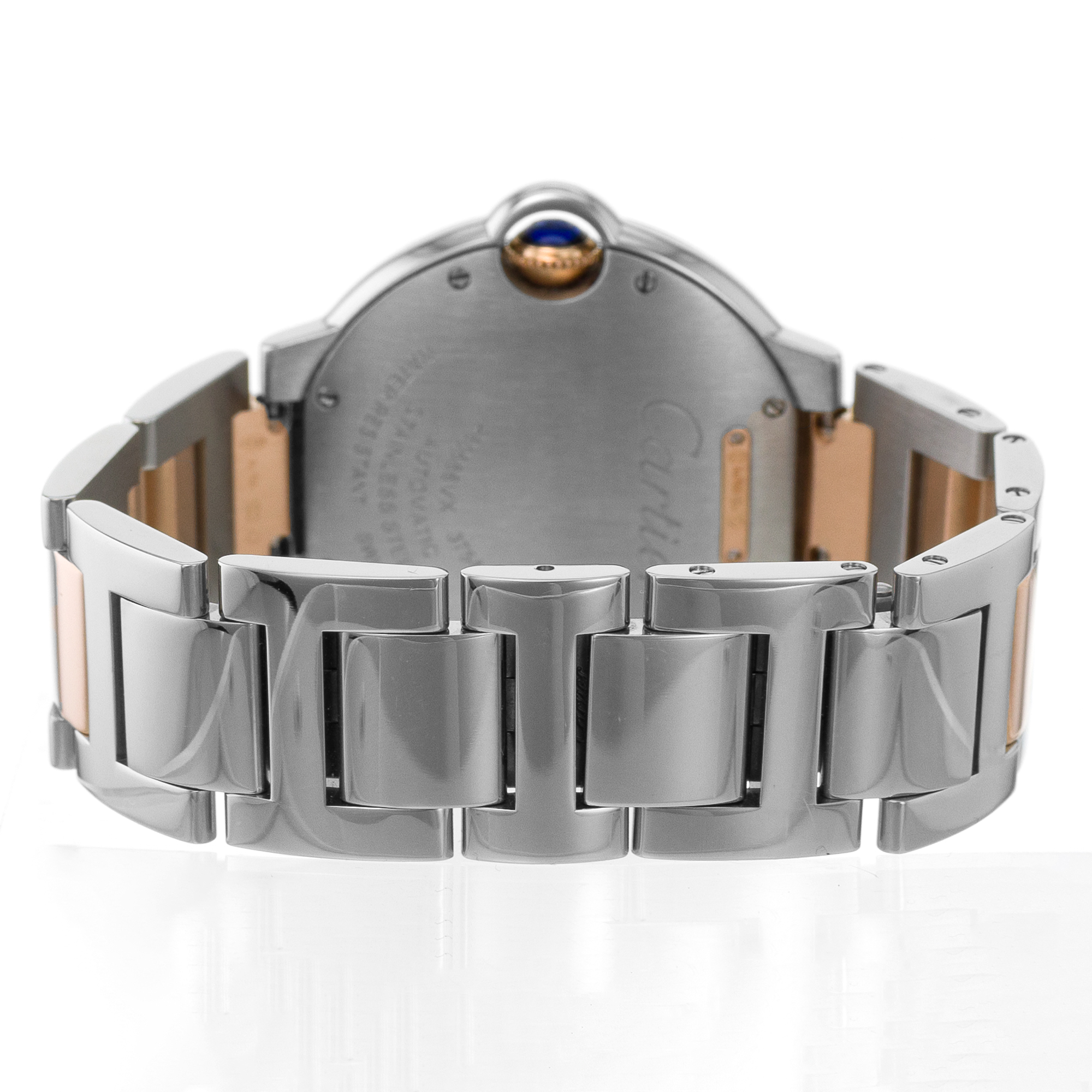 Cartier Ballon Bleu 36 WE902078 3754 Silver Diamond Dial Automatic Ladies Watch thumbnail 10