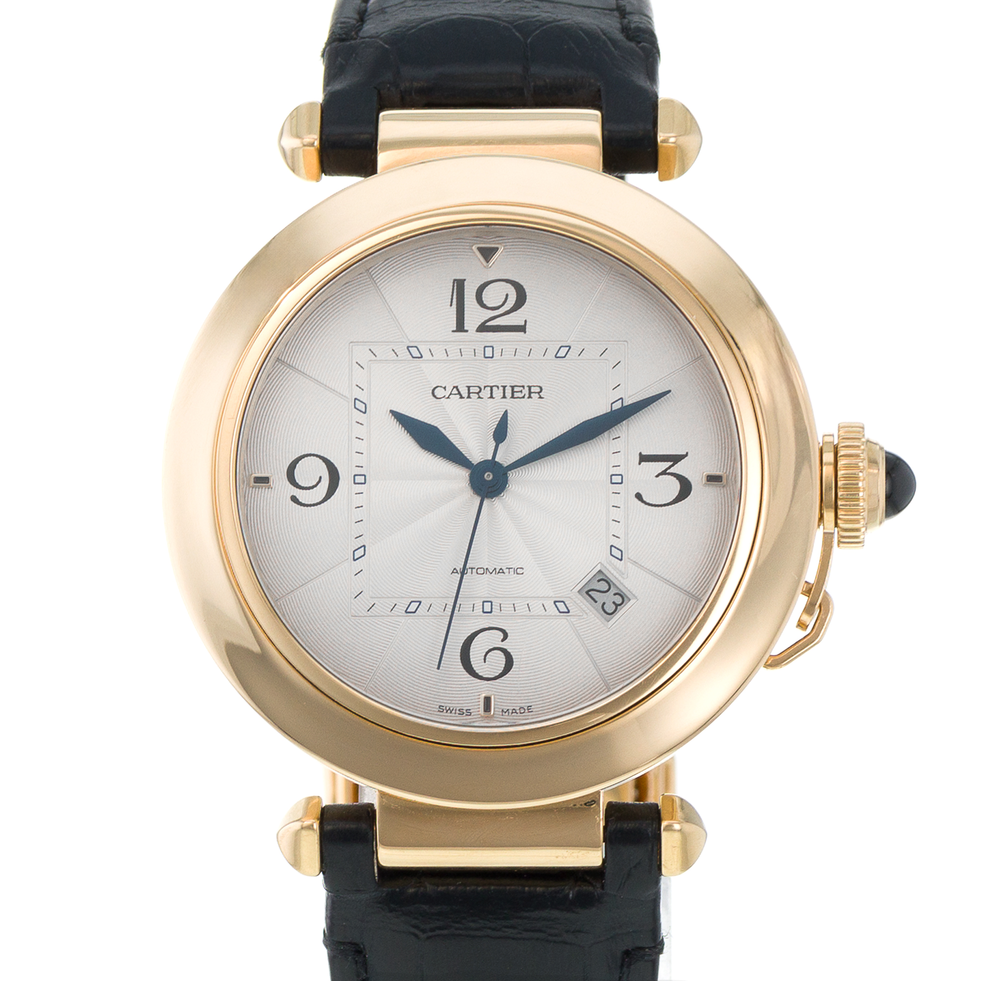 Cartier Pasha de Cartier WGPA0007 4297 41mm 18k Yellow Gold Automatic Mens Watch thumbnail 1