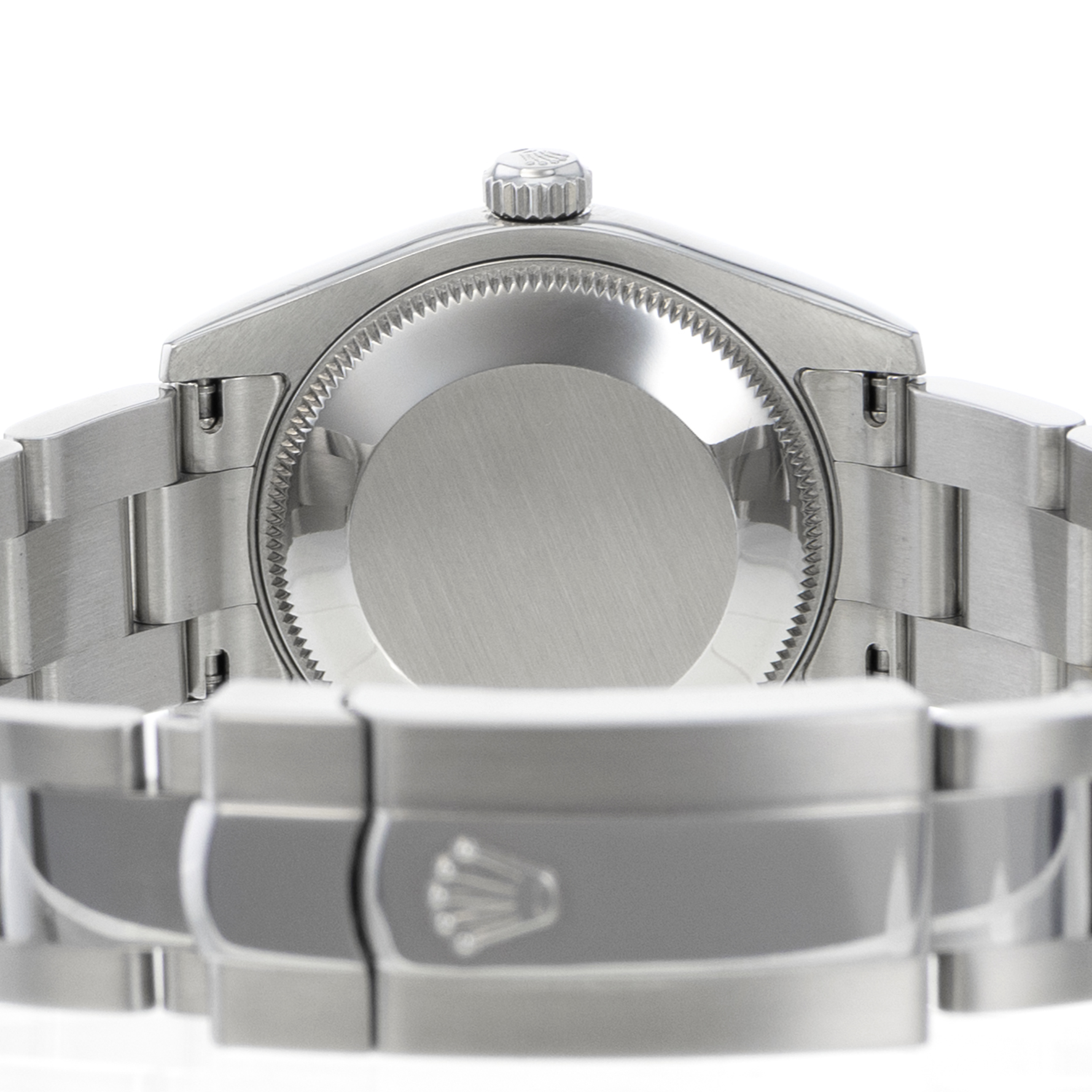 Rolex Datejust 31 178240 Blue Roman Smooth Stainless Steel Oyster Ladies Watch thumbnail 10