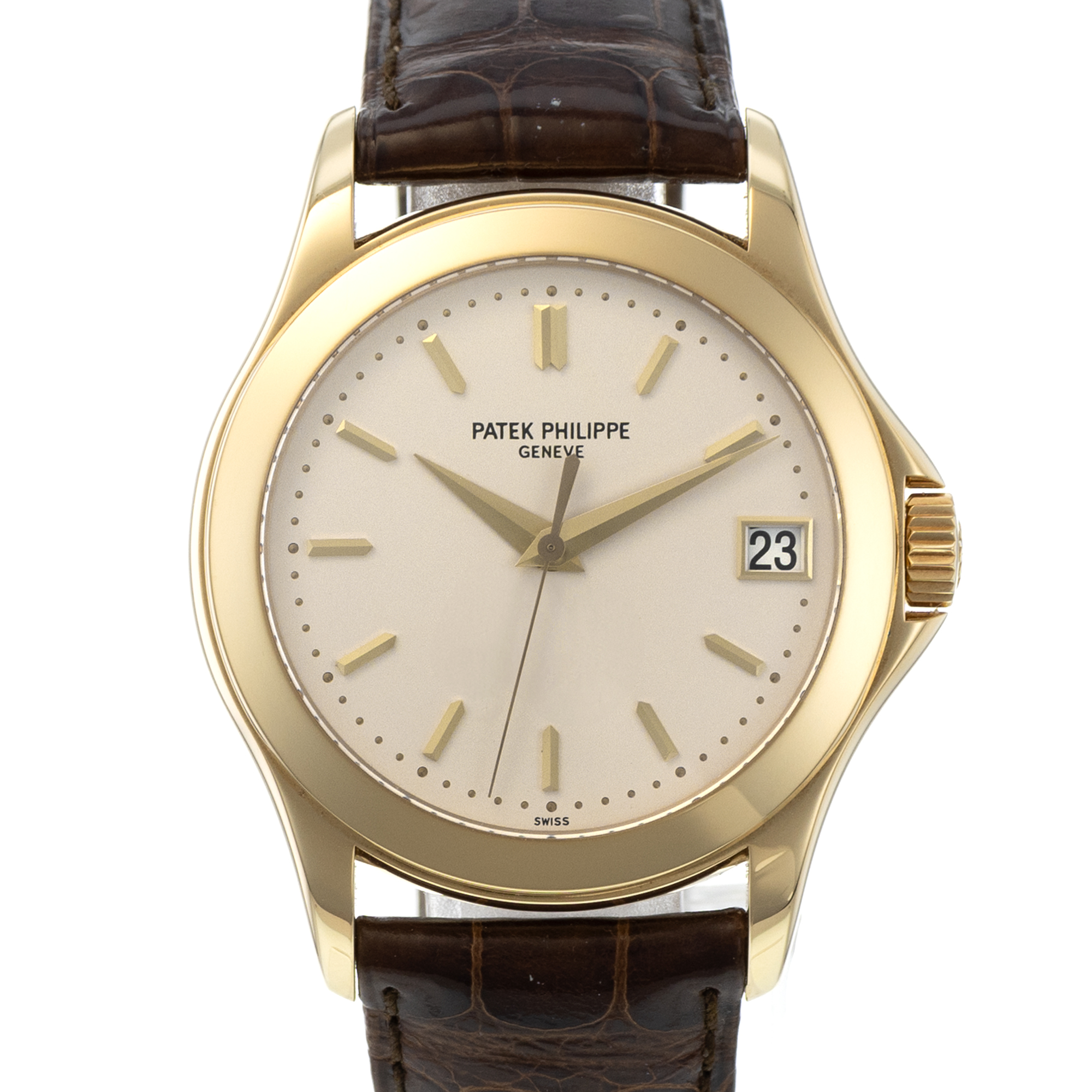 Patek Philippe Calatrava 5107J-001 37mm Silver Yellow Gold Automatic Mens Watch thumbnail 1