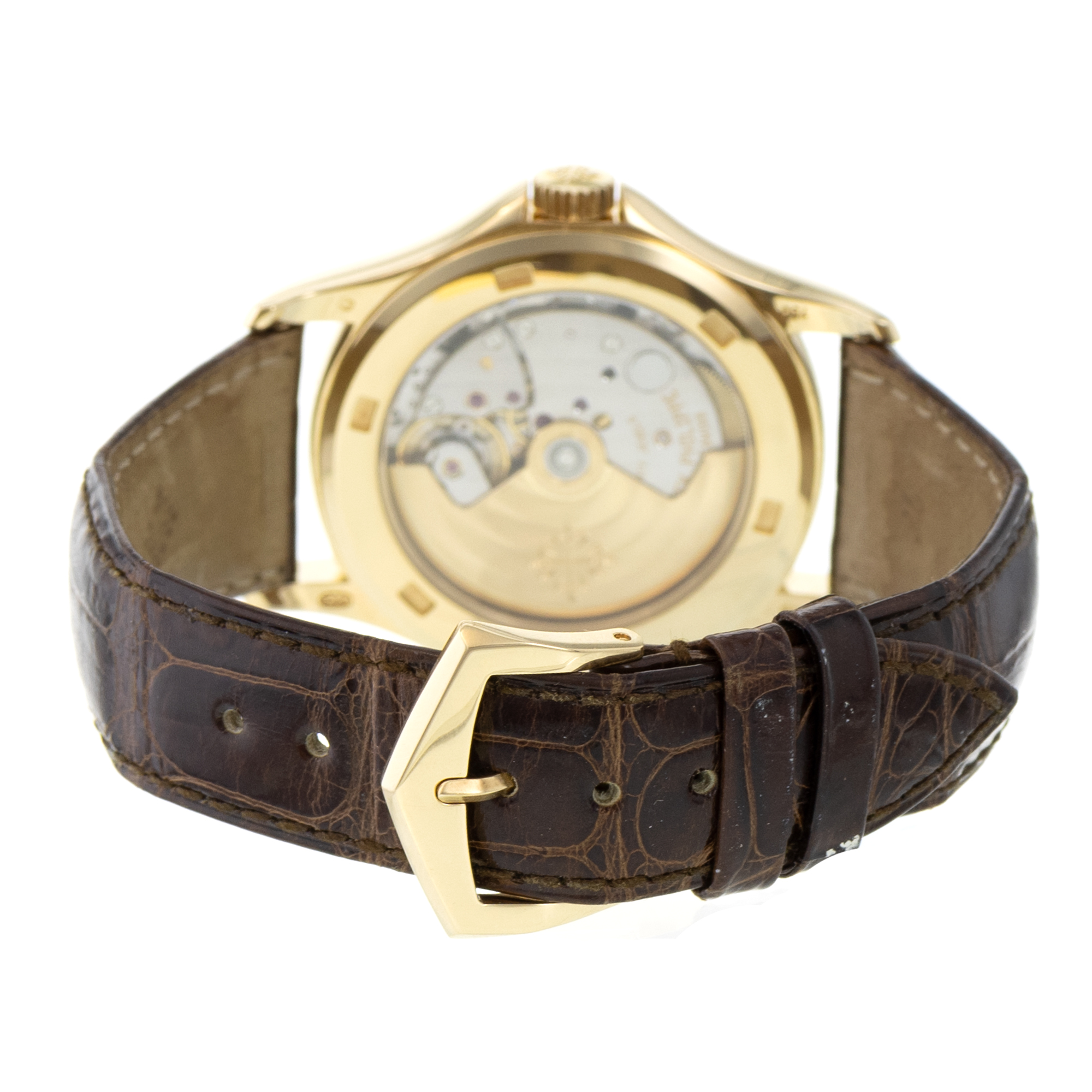 Patek Philippe Calatrava 5107J-001 37mm Silver Yellow Gold Automatic Mens Watch thumbnail 10