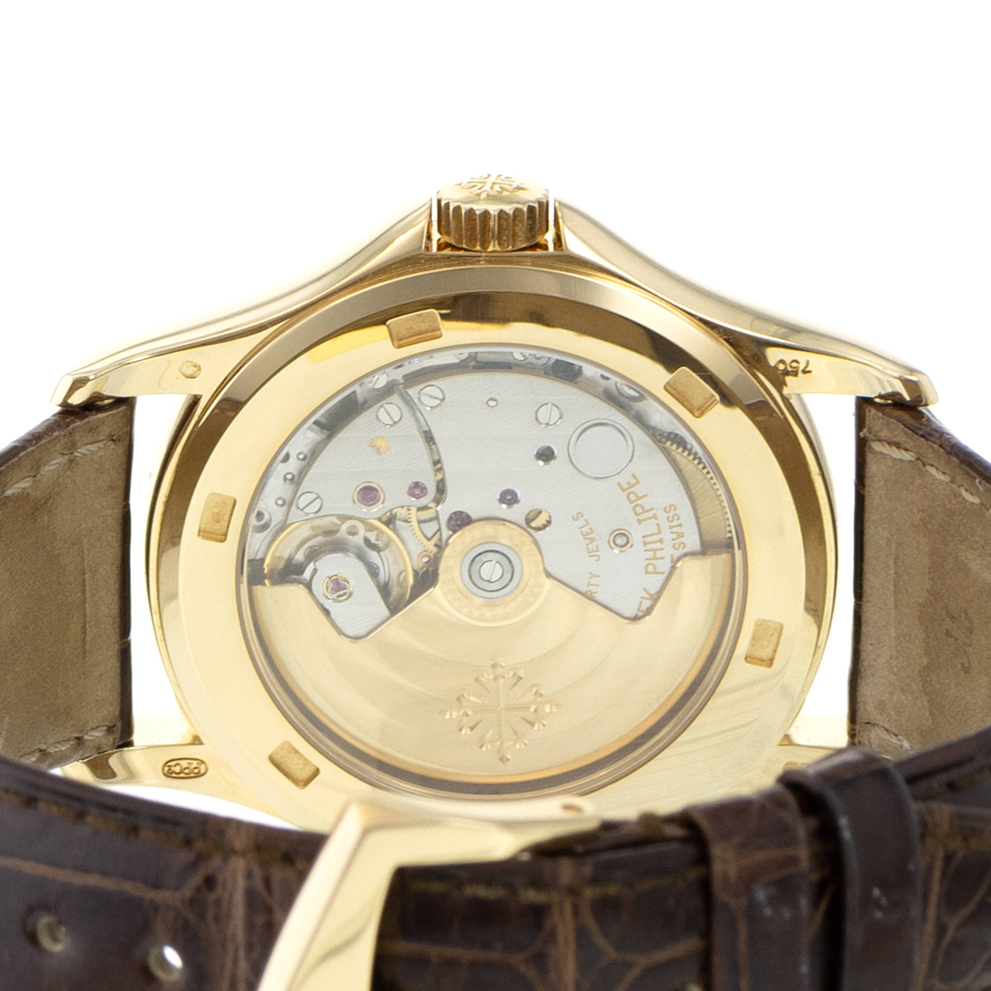 Patek Philippe Calatrava 5107J-001 37mm Silver Yellow Gold Automatic Mens Watch thumbnail 11