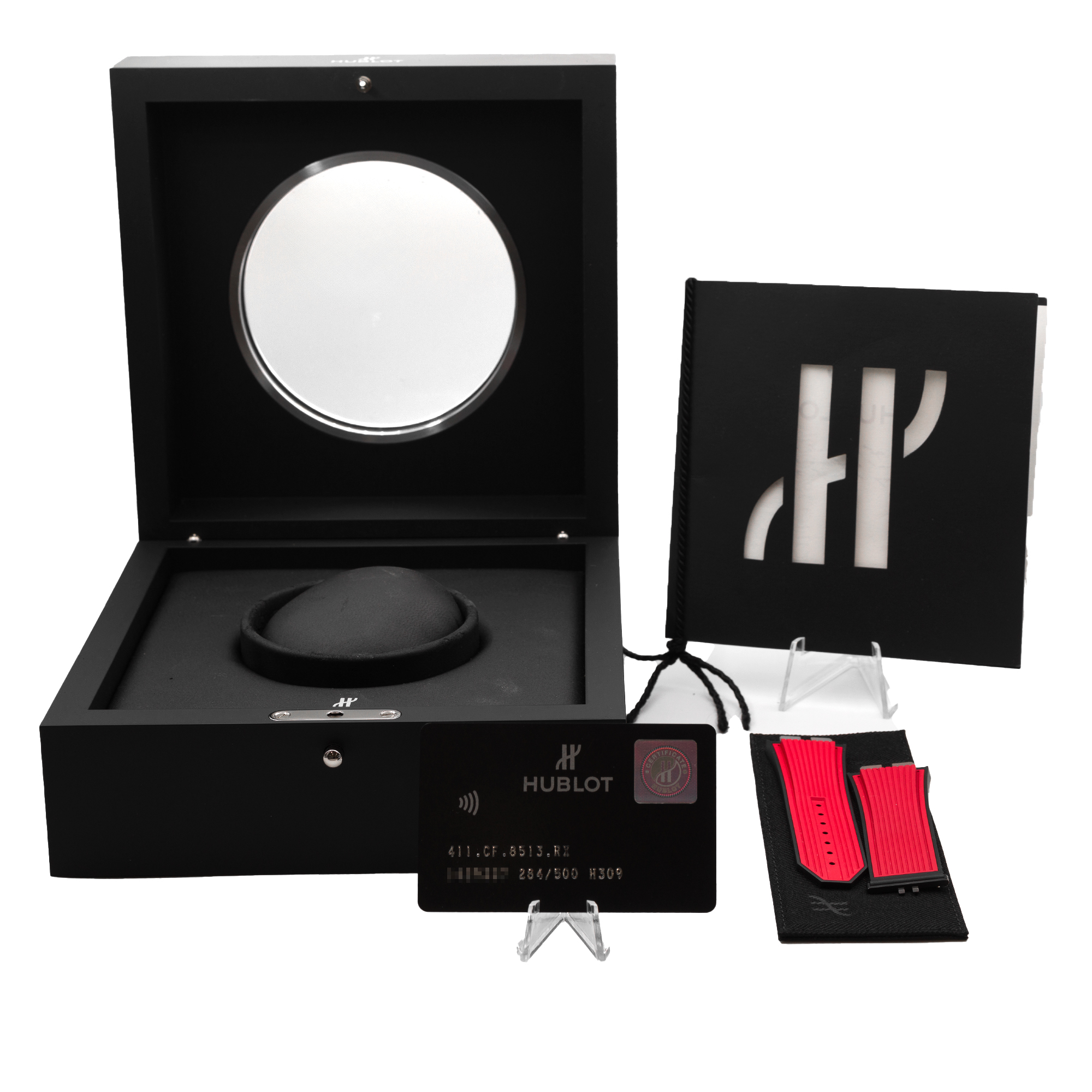 Hublot Big Bang Unico 411.CF.8513.RX 45mm Red Magic Mens Watch Box Papers 2020 thumbnail 3