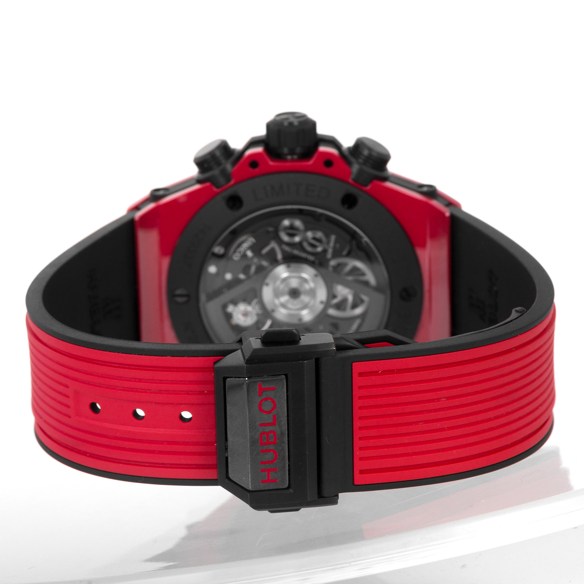 Hublot Big Bang Unico 411.CF.8513.RX 45mm Red Magic Mens Watch Box Papers 2020 thumbnail 7