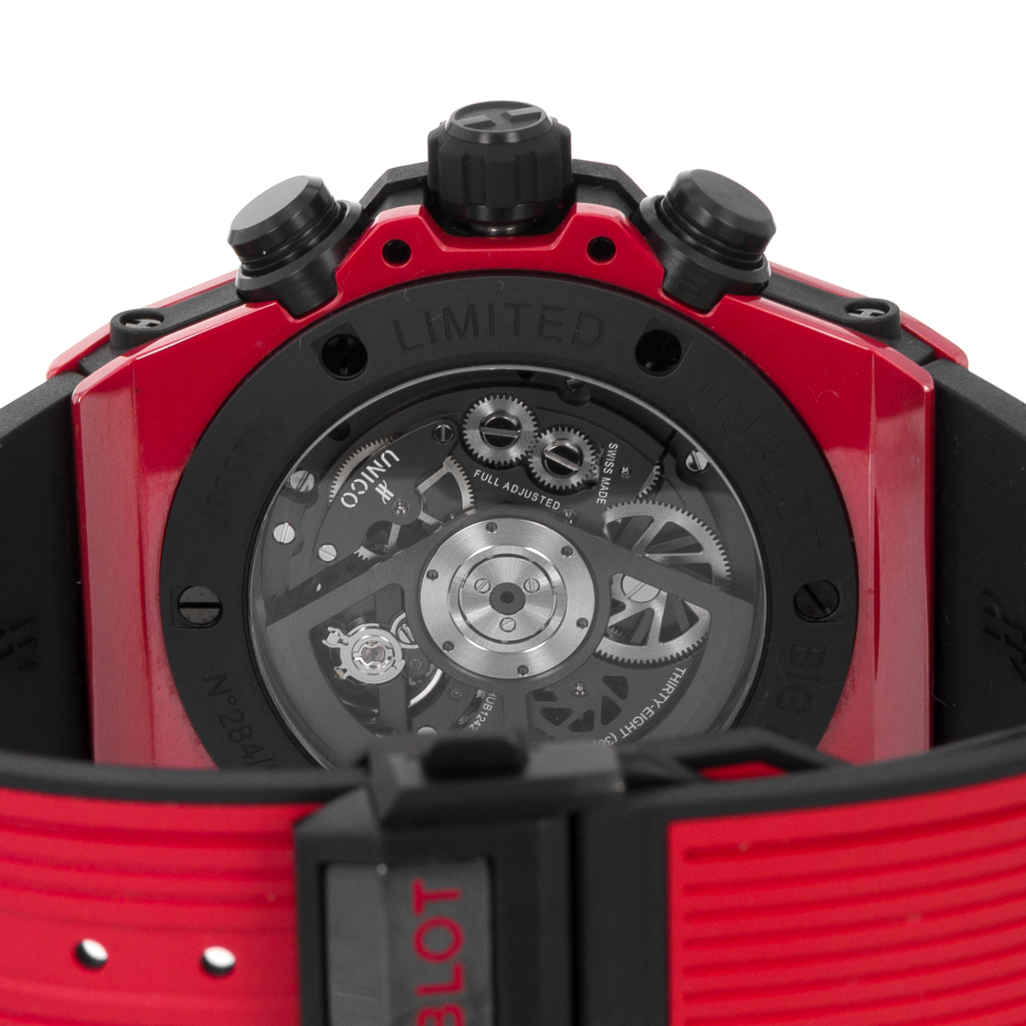 Hublot Big Bang Unico 411.CF.8513.RX 45mm Red Magic Mens Watch Box Papers 2020 thumbnail 8
