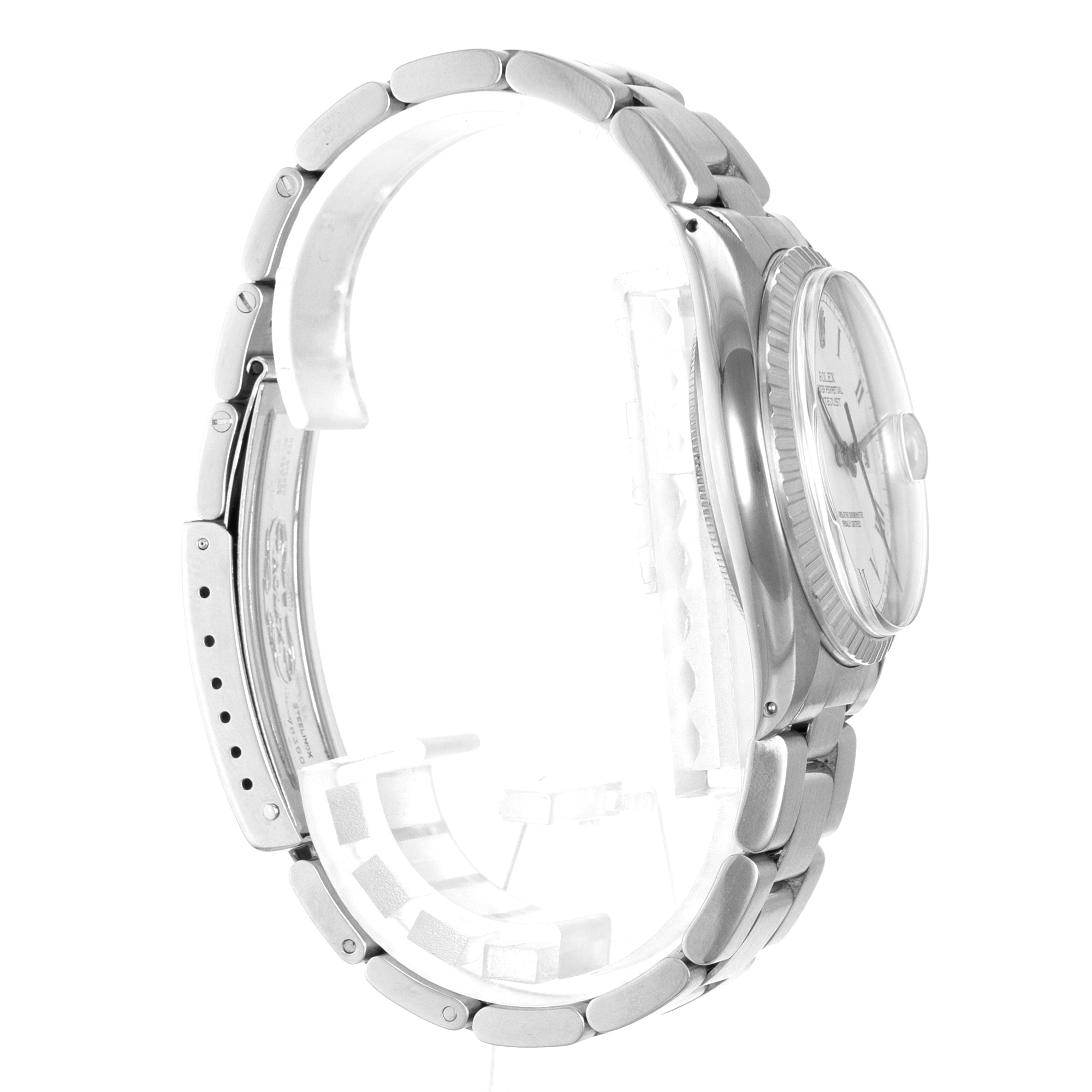 Rolex Datejust 36 16030 Stainless Steel Oyster automatic fluted bezel mens watch thumbnail 7
