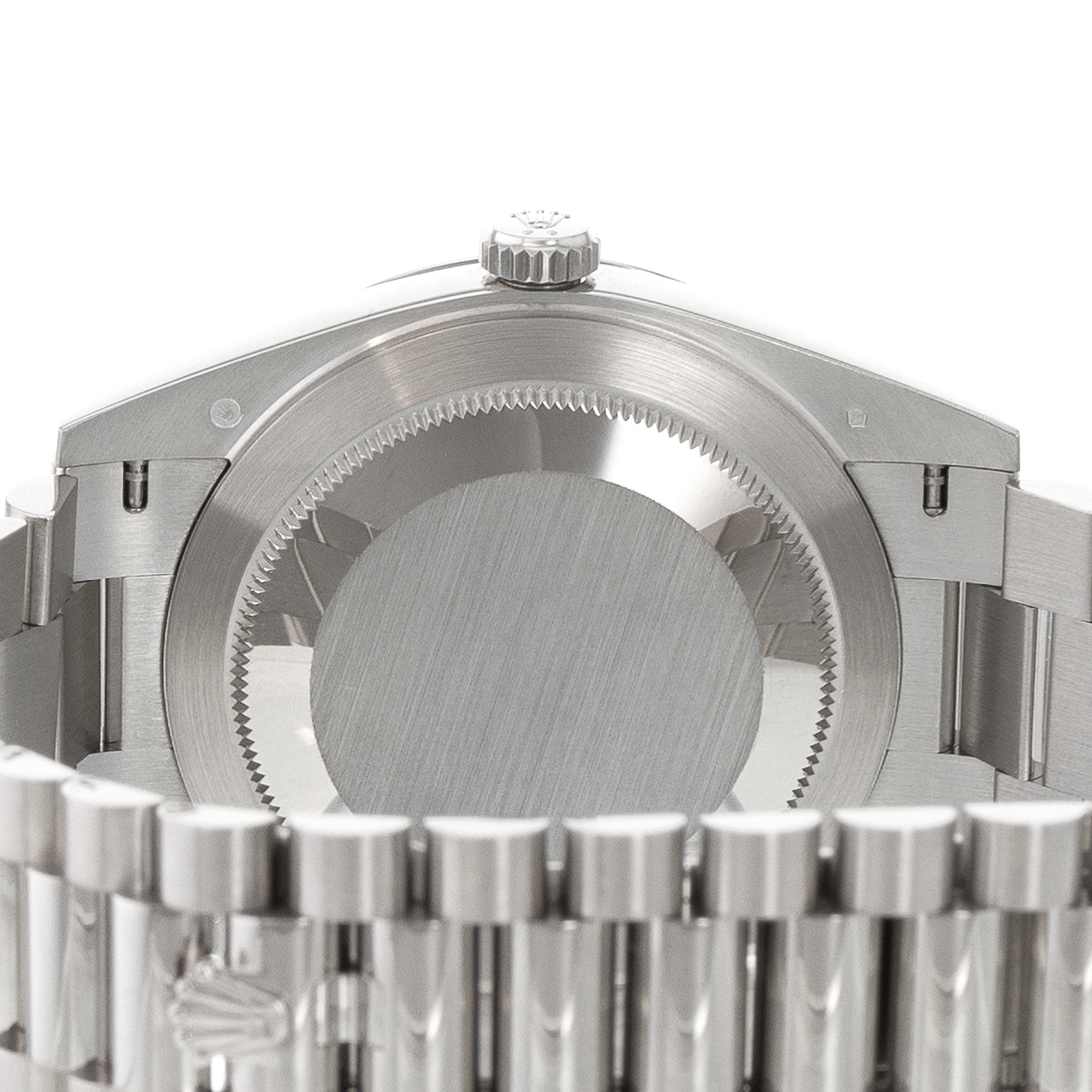 Rolex Day-Date 40 228239 Black Diamond Dial 18k White Gold President Mens Watch thumbnail 11