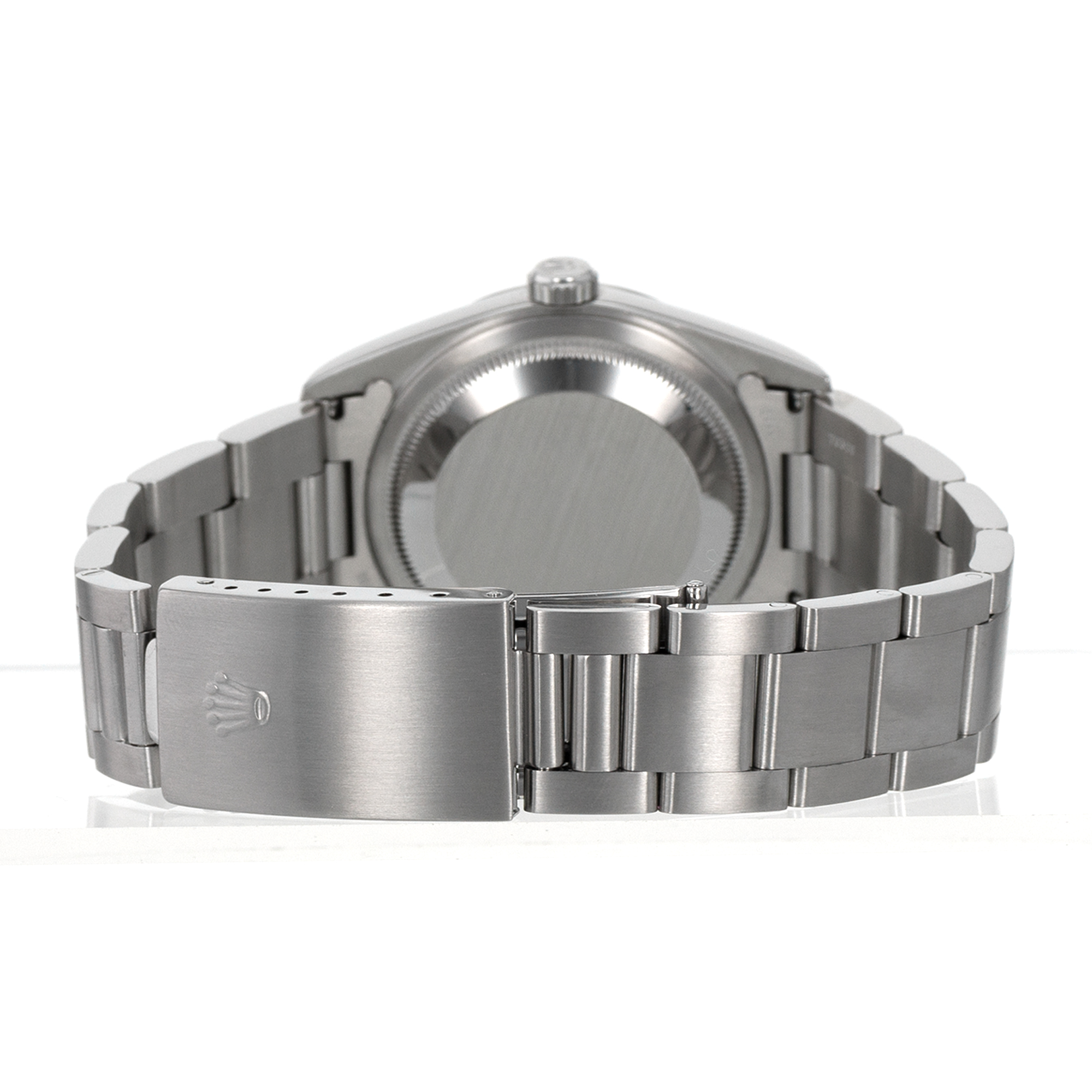 Rolex Datejust 36 16200 Grey Roman Smooth Stainless Steel Oyster Mens Watch thumbnail 9