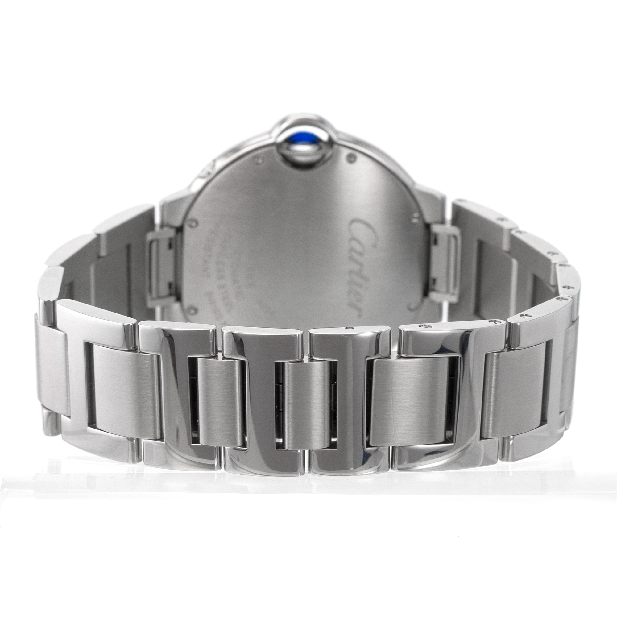 Cartier Ballon Bleu WSBB0050 4032 37mm Moon Phase Stainless Steel Womens Watch thumbnail 10