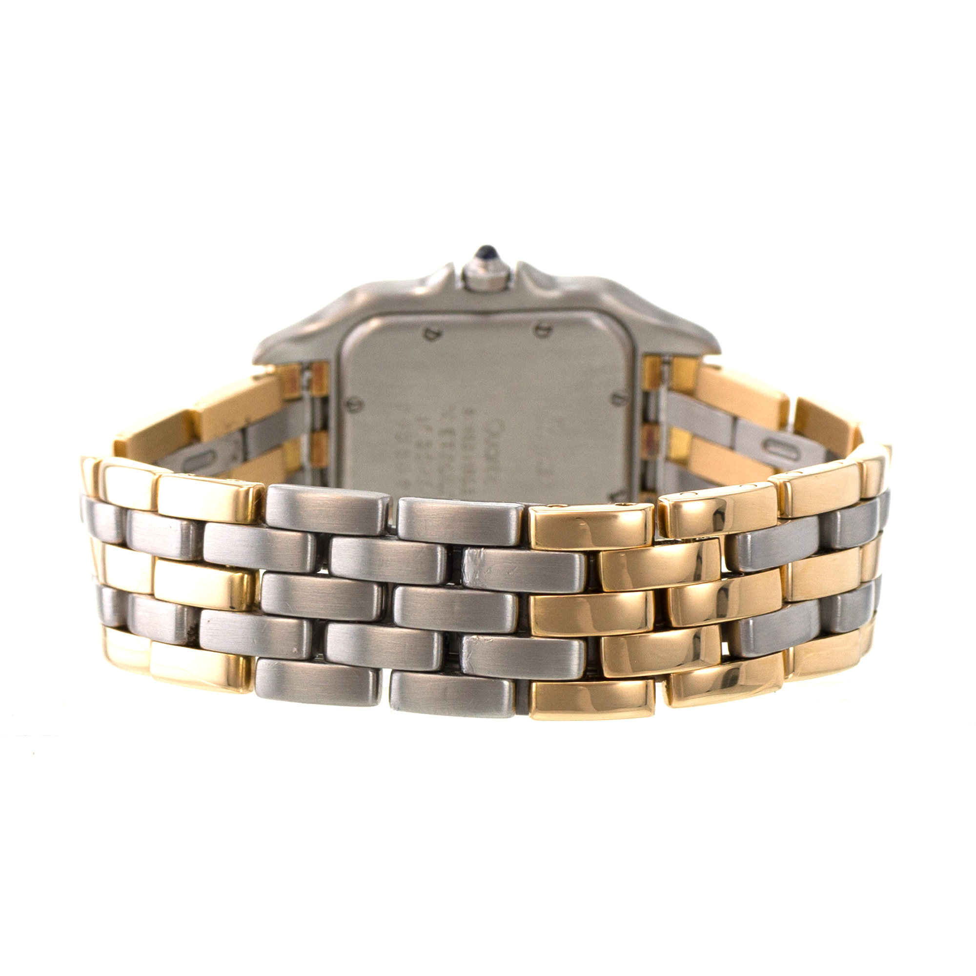 Cartier Panther 83083244 Medium 27mm 3 Row Yellow Gold Quartz Ladies Watch thumbnail 9