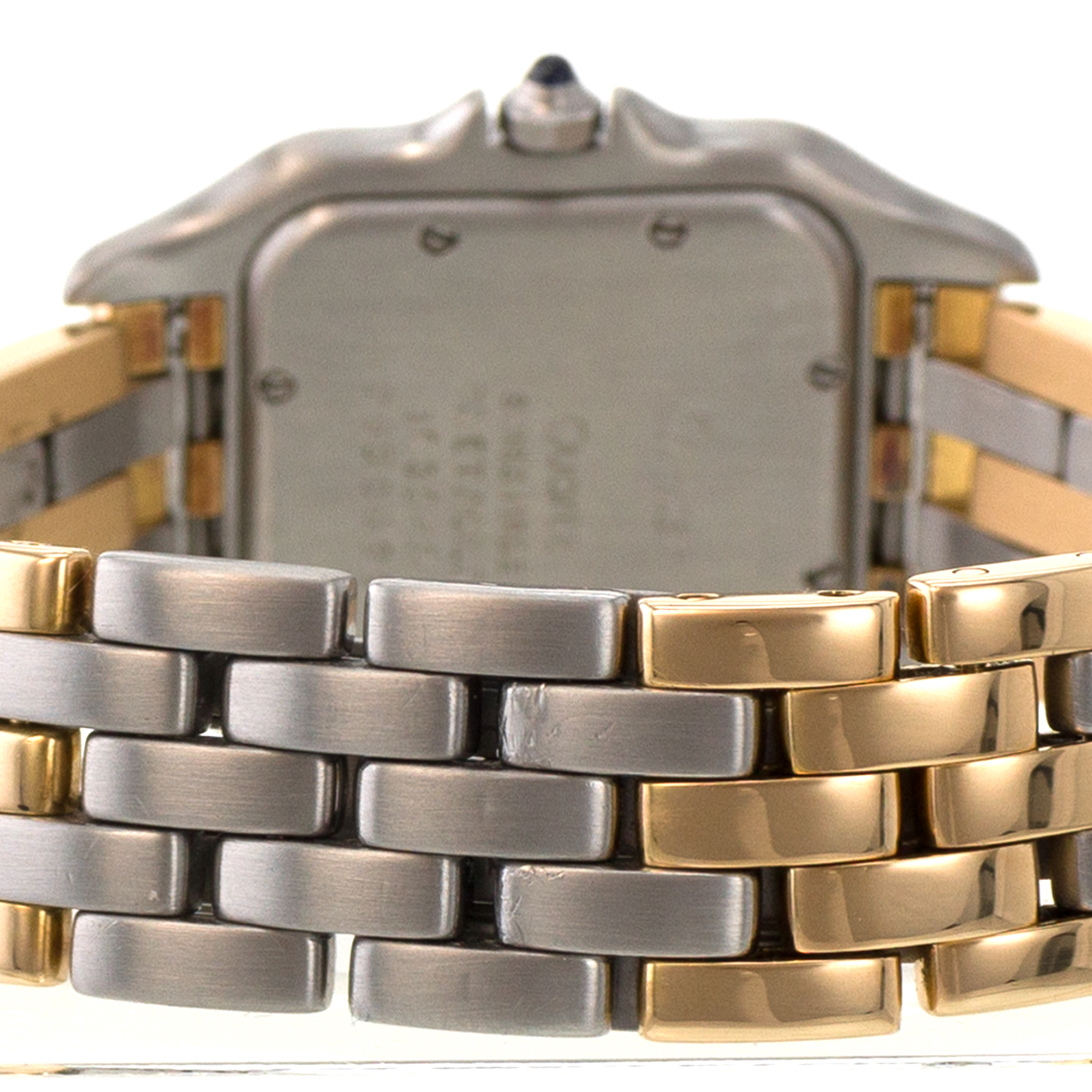 Cartier Panther 83083244 Medium 27mm 3 Row Yellow Gold Quartz Ladies Watch thumbnail 10