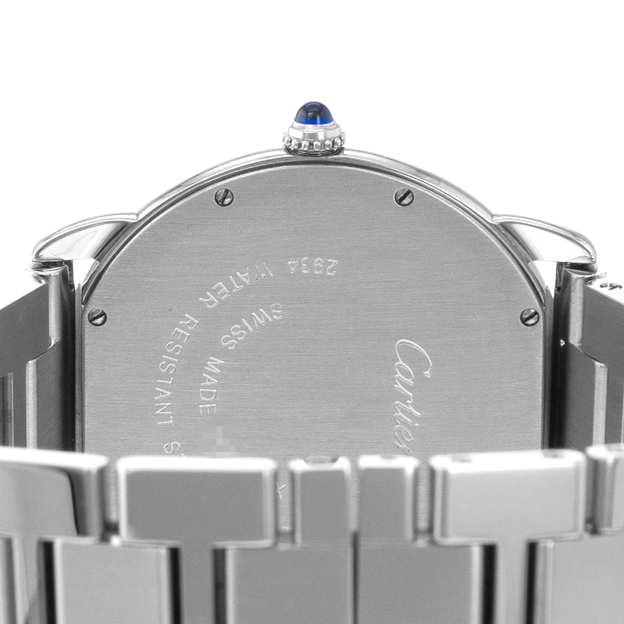 Cartier Ronde Solo de Cartier W6701005 2934 36mm Steel Quartz Mens Watch thumbnail 10