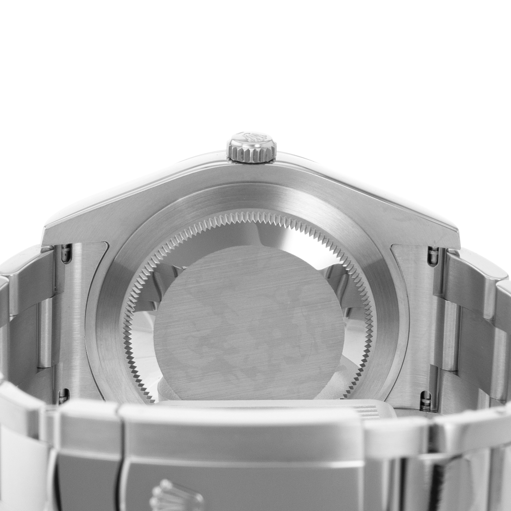 Rolex Datejust II 116300 Black Roman Smooth Steel Oyster Automatic Mens Watch thumbnail 10
