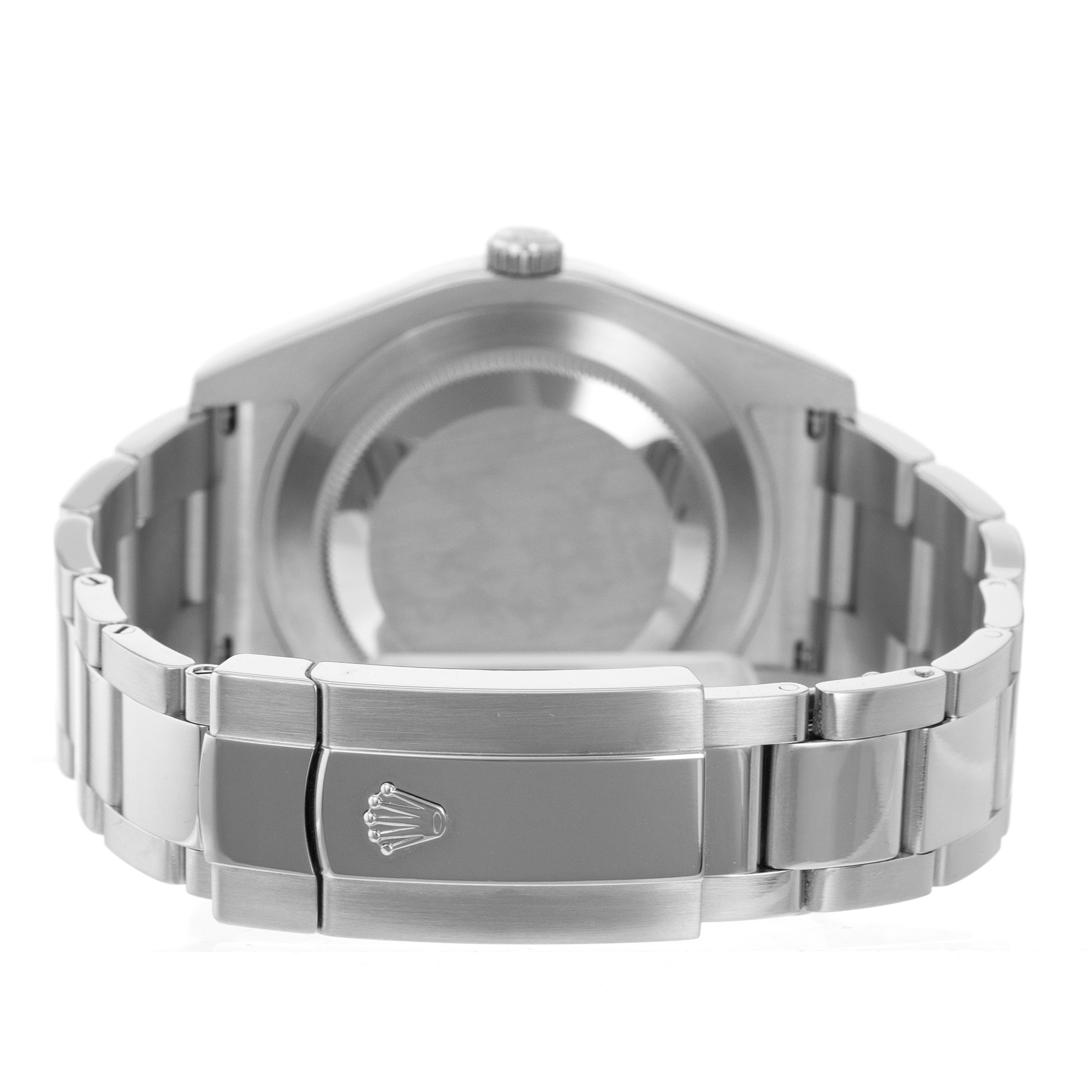 Rolex Datejust II 116300 Black Roman Smooth Steel Oyster Automatic Mens Watch thumbnail 9