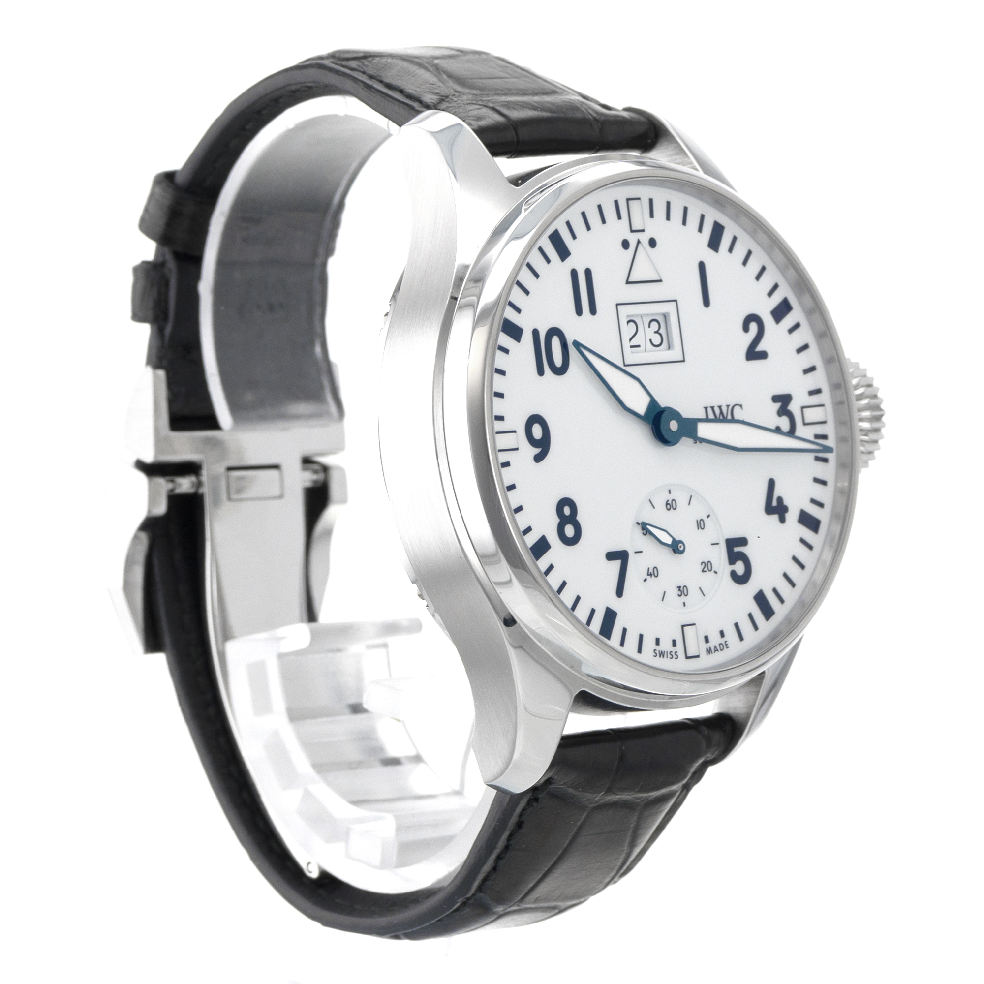 IWC Big Pilot IW510504 46mm White Big Date 150 Years Limited Edition Mens Watch thumbnail 7