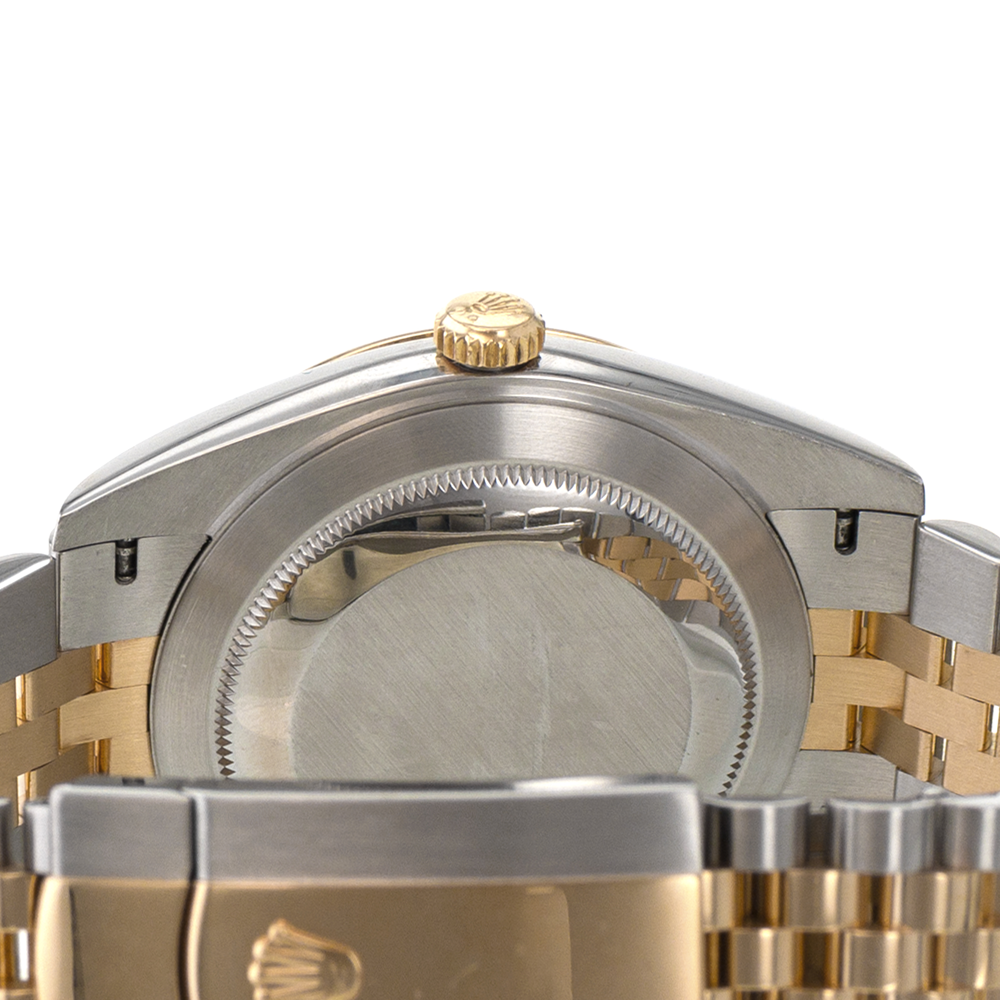 Rolex Datejust 41 126333 Black Diamond Yellow Gold Fluted Jubilee Mens Watch thumbnail 10
