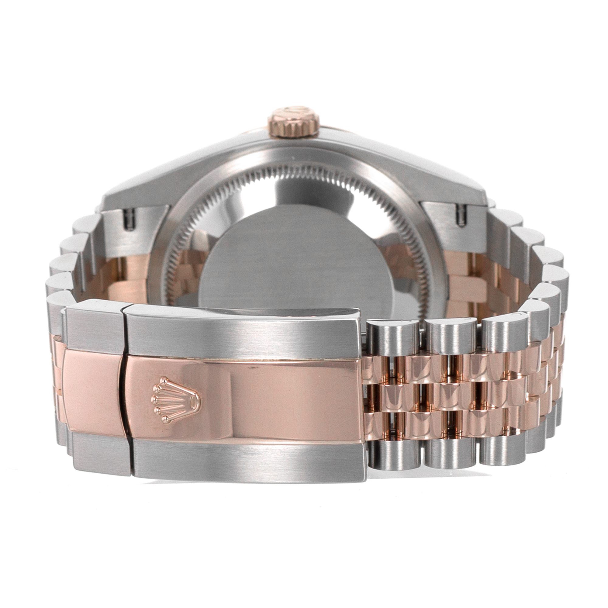 Rolex Datejust 36 126231 Black Diamond Rose Gold Jubilee Automatic Mens Watch thumbnail 9