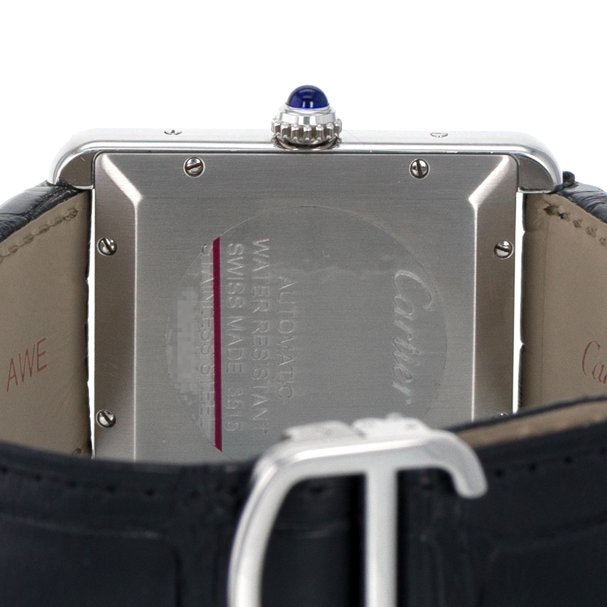 Cartier Tank Solo W5200027 3515 XL 31mm Silver Roman Automatic Mens Watch thumbnail 10