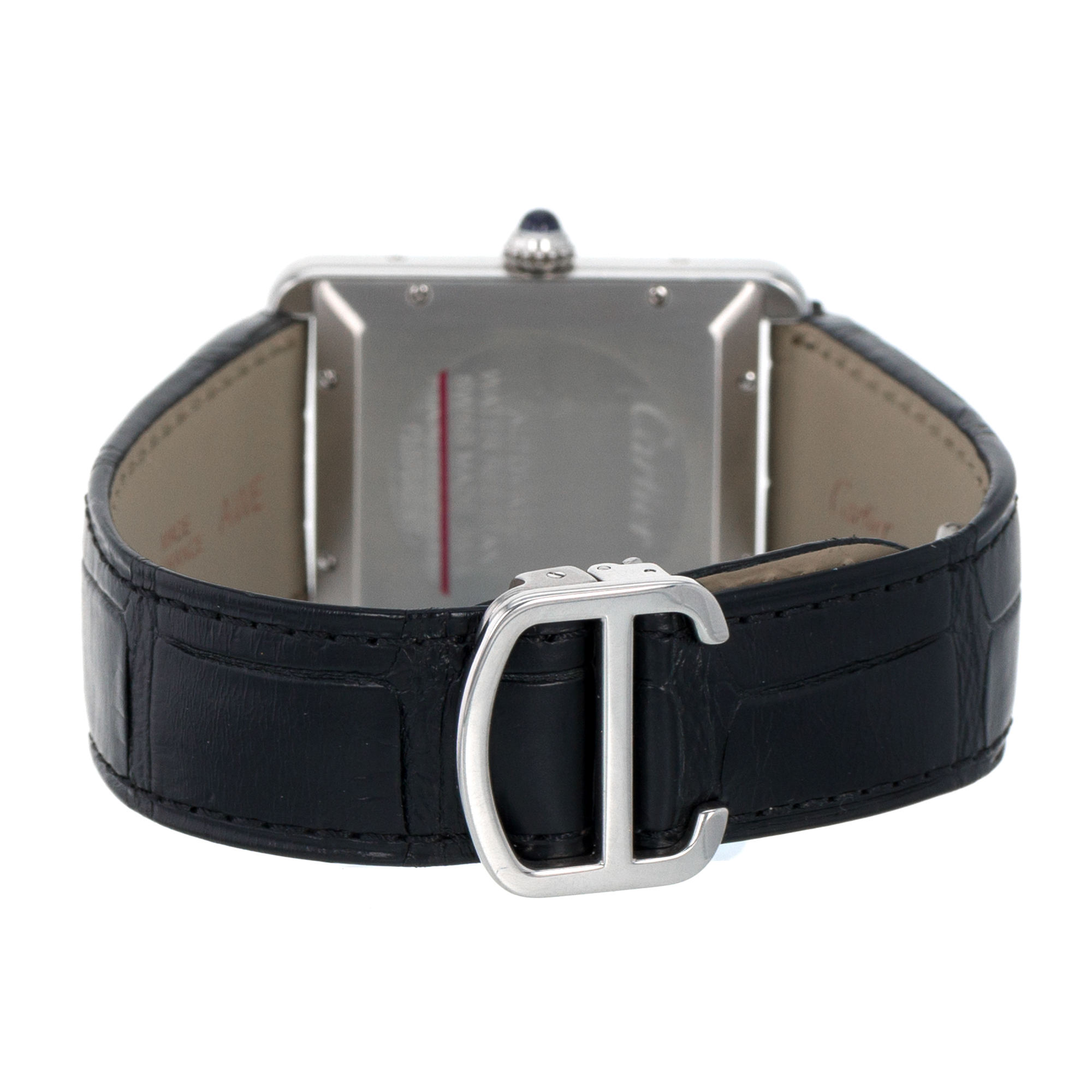 Cartier Tank Solo W5200027 3515 XL 31mm Silver Roman Automatic Mens Watch thumbnail 9