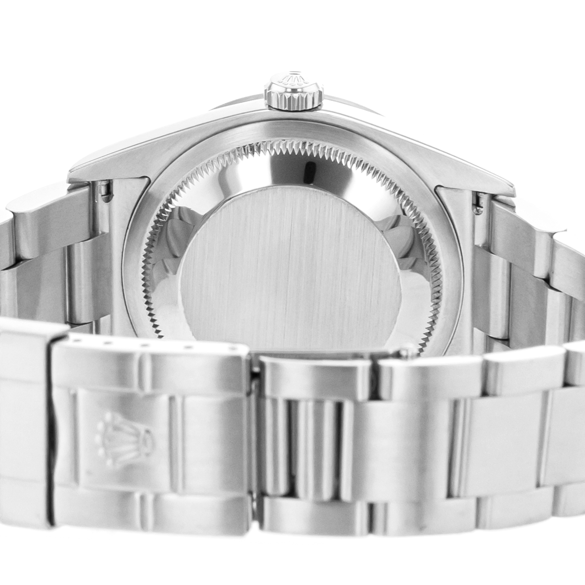 Rolex Explorer 114270 36mm Black Steel Smooth Oyster Mens Watch D Serial 2006 thumbnail 11