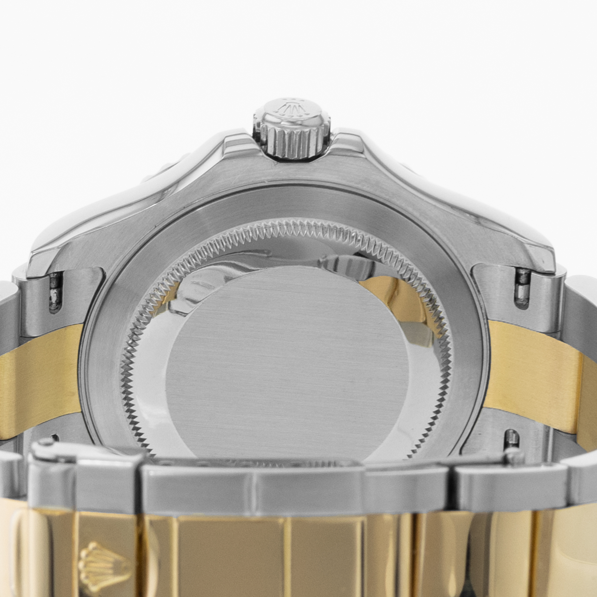 Rolex Yacht-Master 40 16623 White Dial Steel 18k Yellow Gold Mens Watch Z Serial thumbnail 10