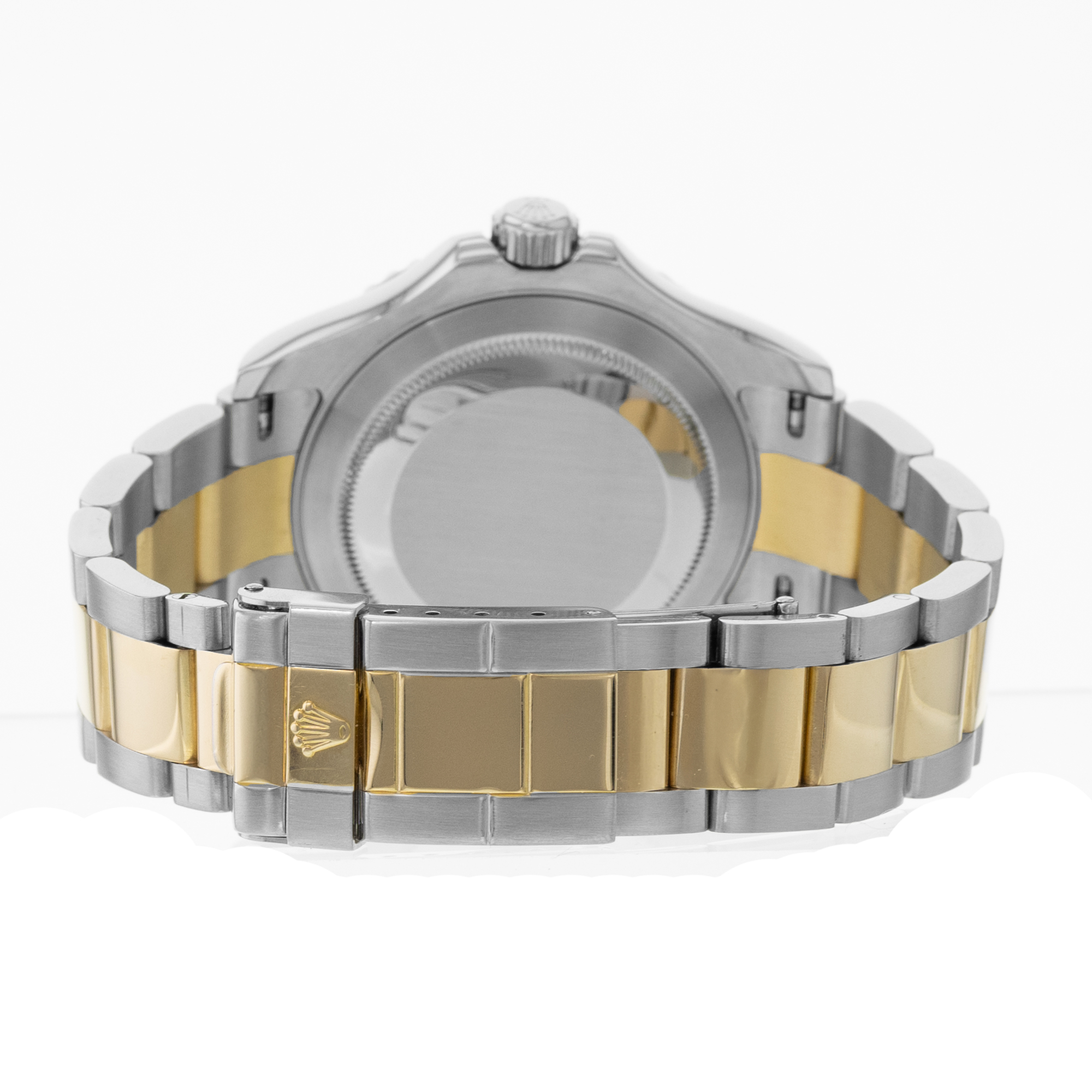 Rolex Yacht-Master 40 16623 White Dial Steel 18k Yellow Gold Mens Watch Z Serial thumbnail 9