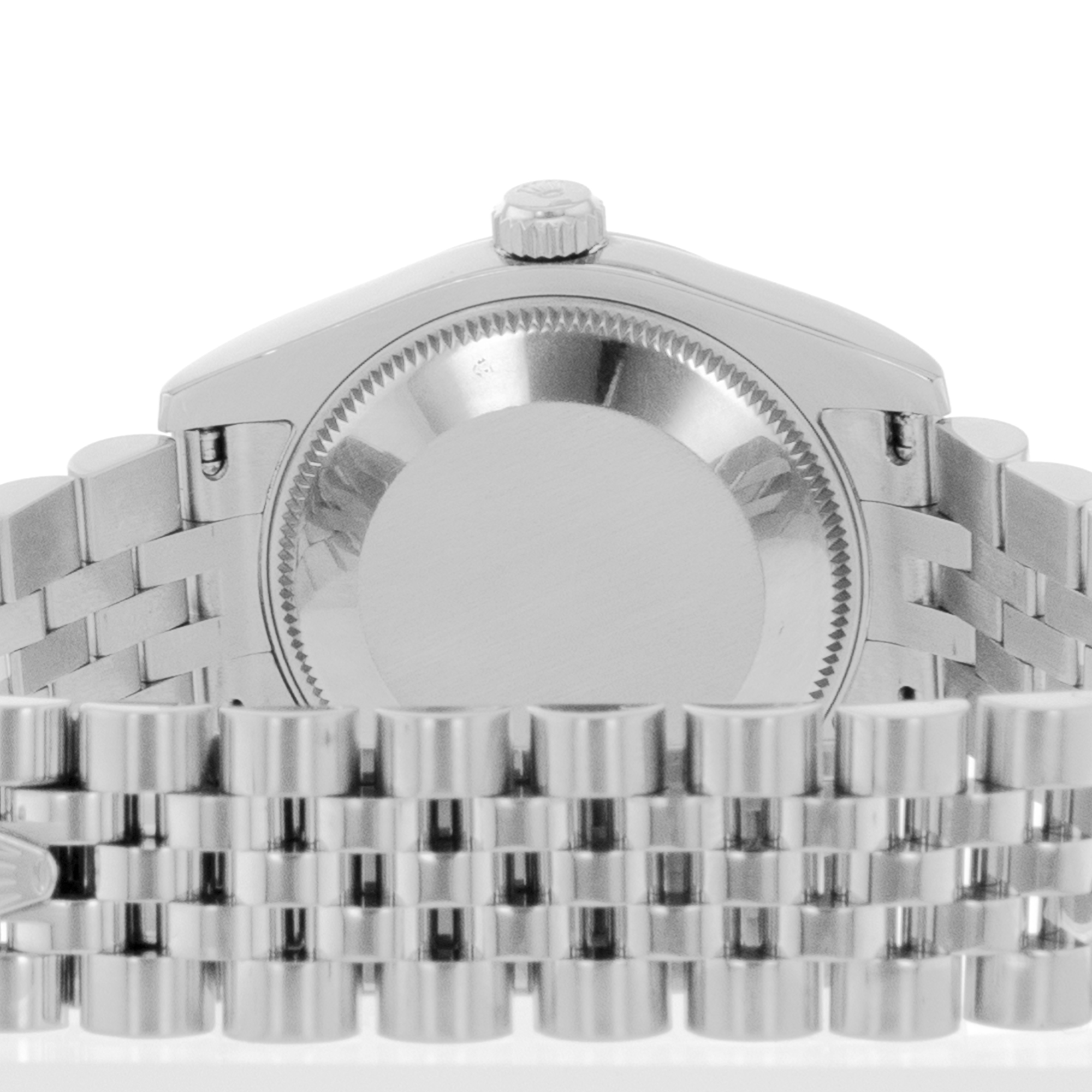 Rolex Datejust 31 178274 Factory Purple Diamond Steel White Gold Ladies Watch thumbnail 11