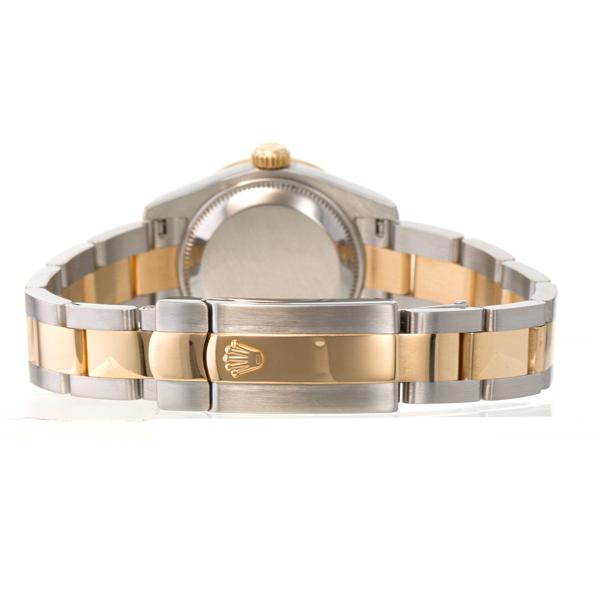 Rolex Datejust 26 179383 Mother of Pearl Diamond Yellow Gold Ladies Watch thumbnail 10