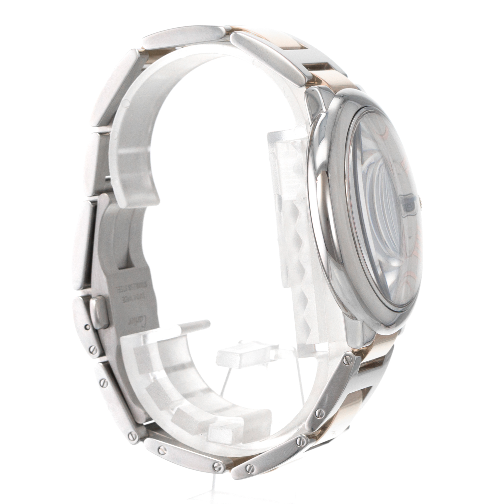 Cartier Ballon Bleu 42mm W6920095 3765 Roman 18k Rose Gold Steel Mens Watch thumbnail 6