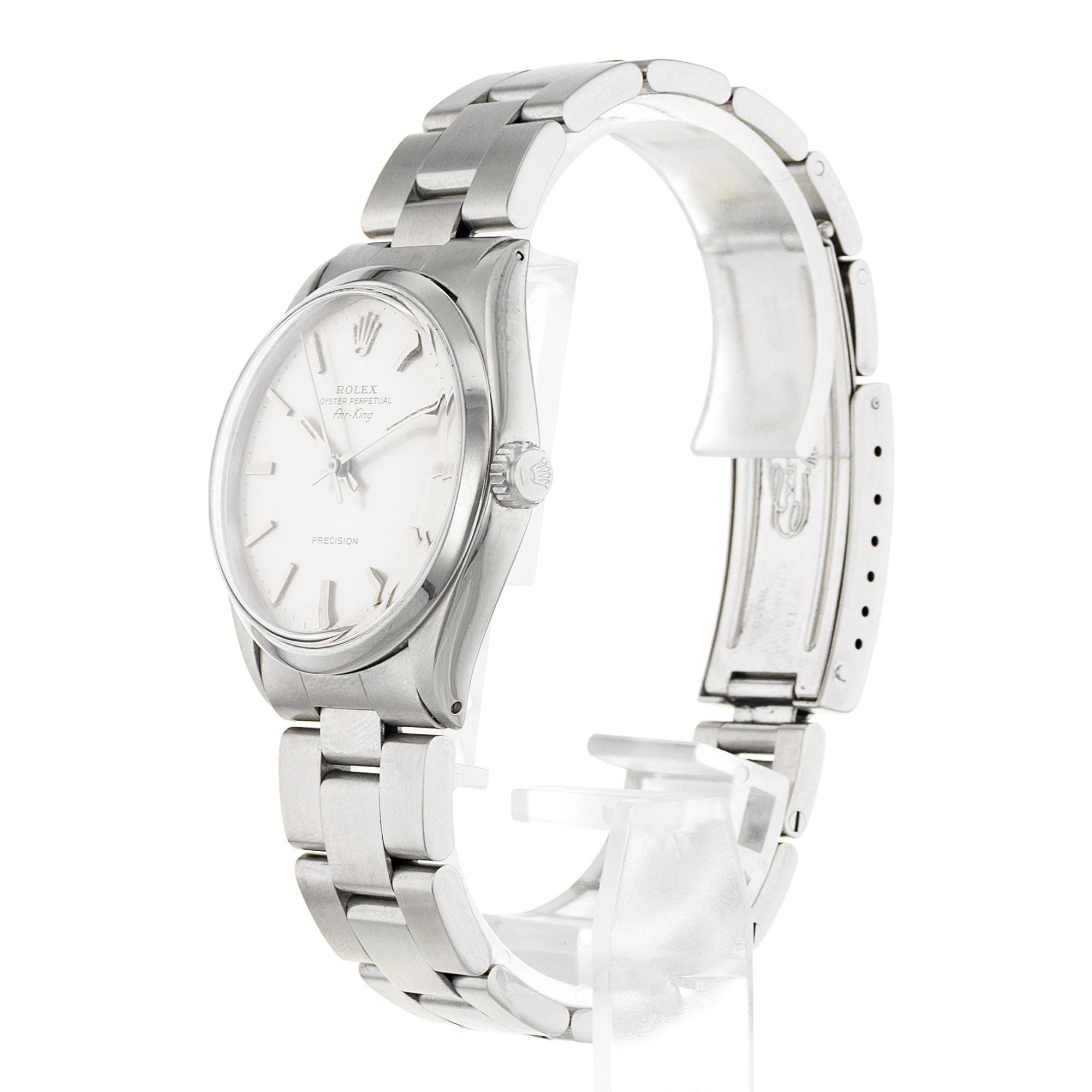 Rolex Air King 5500 34mm Vintage Precision Steel Automatic Mens Watch 1970 thumbnail 5