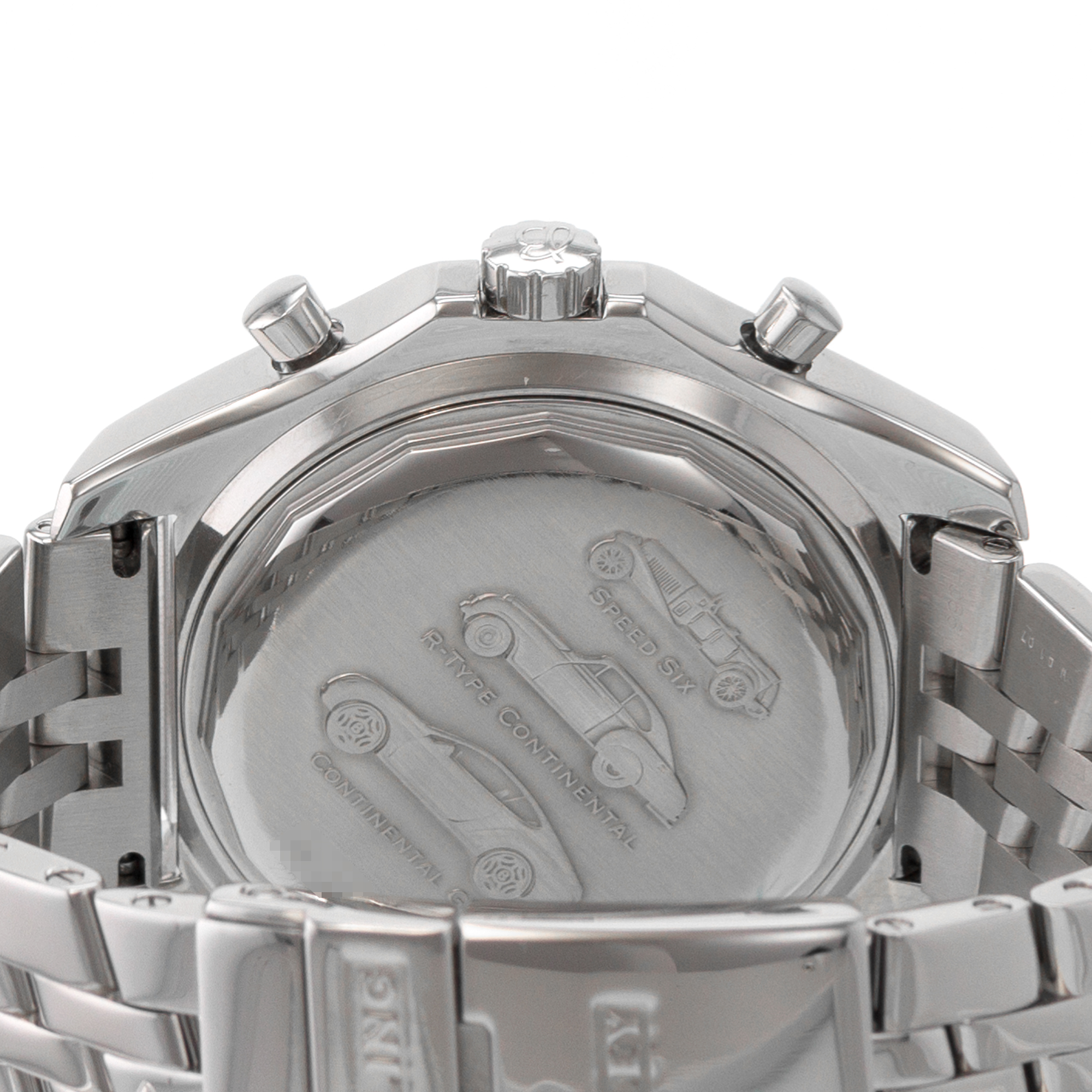 Breitling Bantley Motors A25363 48mm Chronograph Black Automatic Mens Watch thumbnail 10