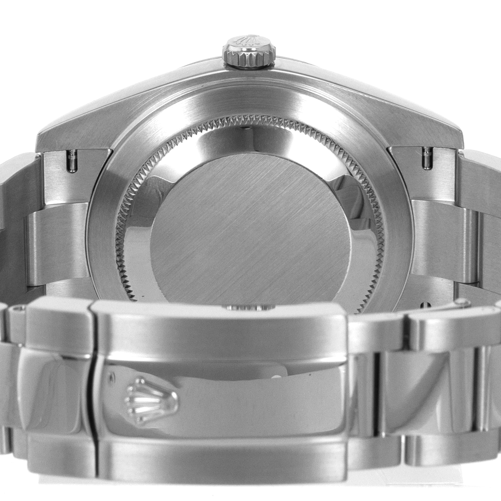 Rolex Datejust 41 126300 White Stick Smooth Stainless Steel Oyster Mens Watch thumbnail 10