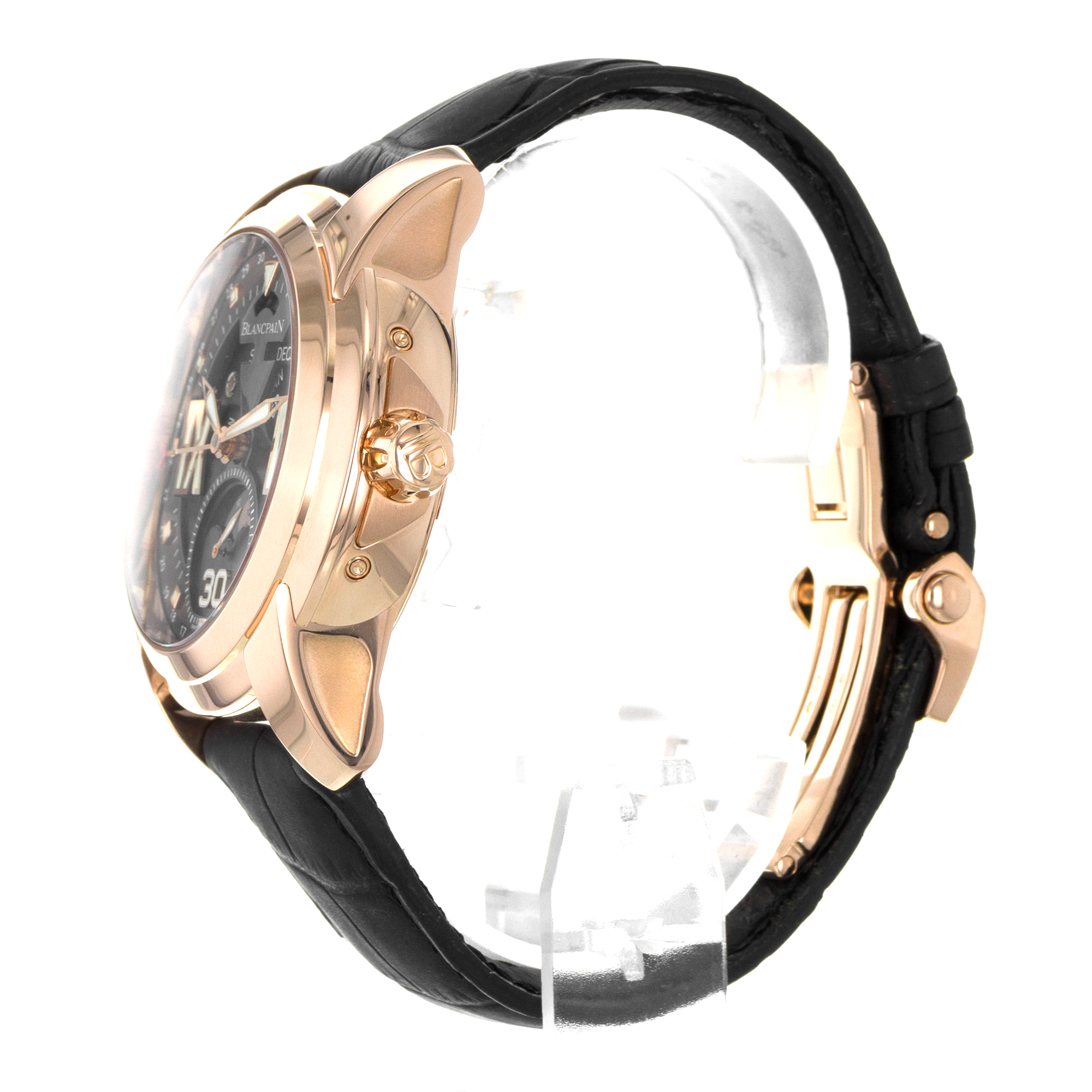 Blancpain L-Evolution 8866-3630-53B 43mm Moon Phase 18k Rose Gold Mens Watch thumbnail 6