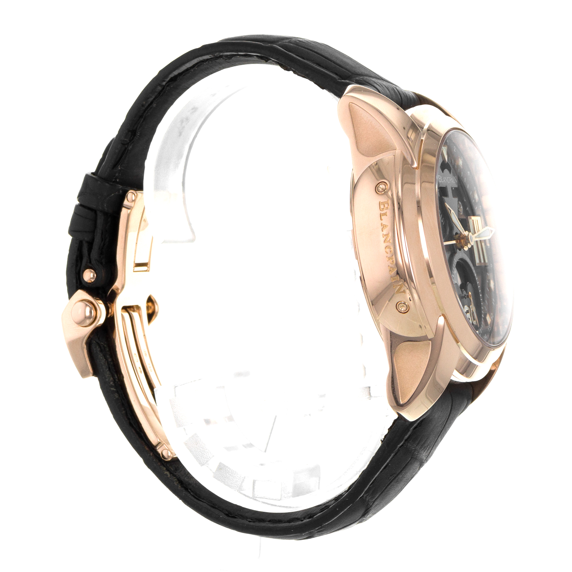 Blancpain L-Evolution 8866-3630-53B 43mm Moon Phase 18k Rose Gold Mens Watch thumbnail 7