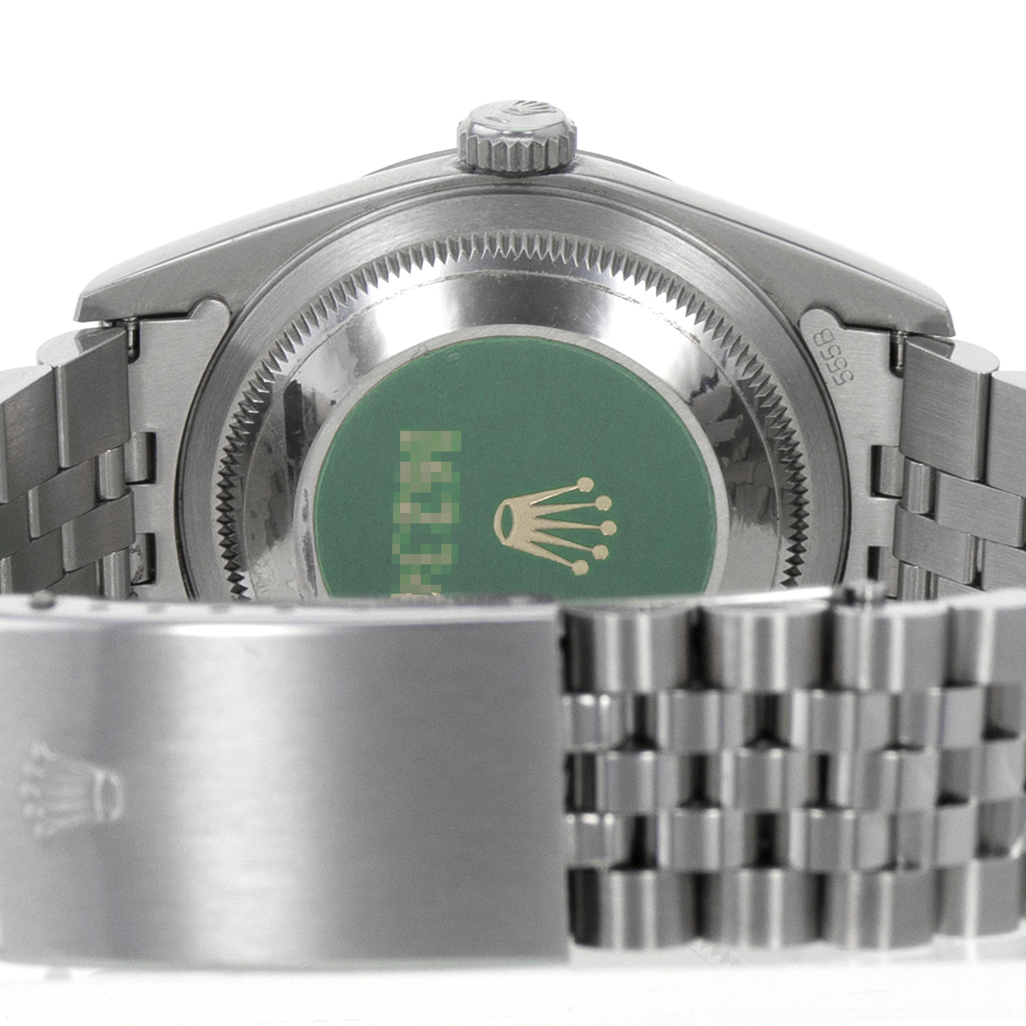 Rolex Datejust 36 16234 Silver Stick Steel White Gold Jubilee Mens Watch thumbnail 11
