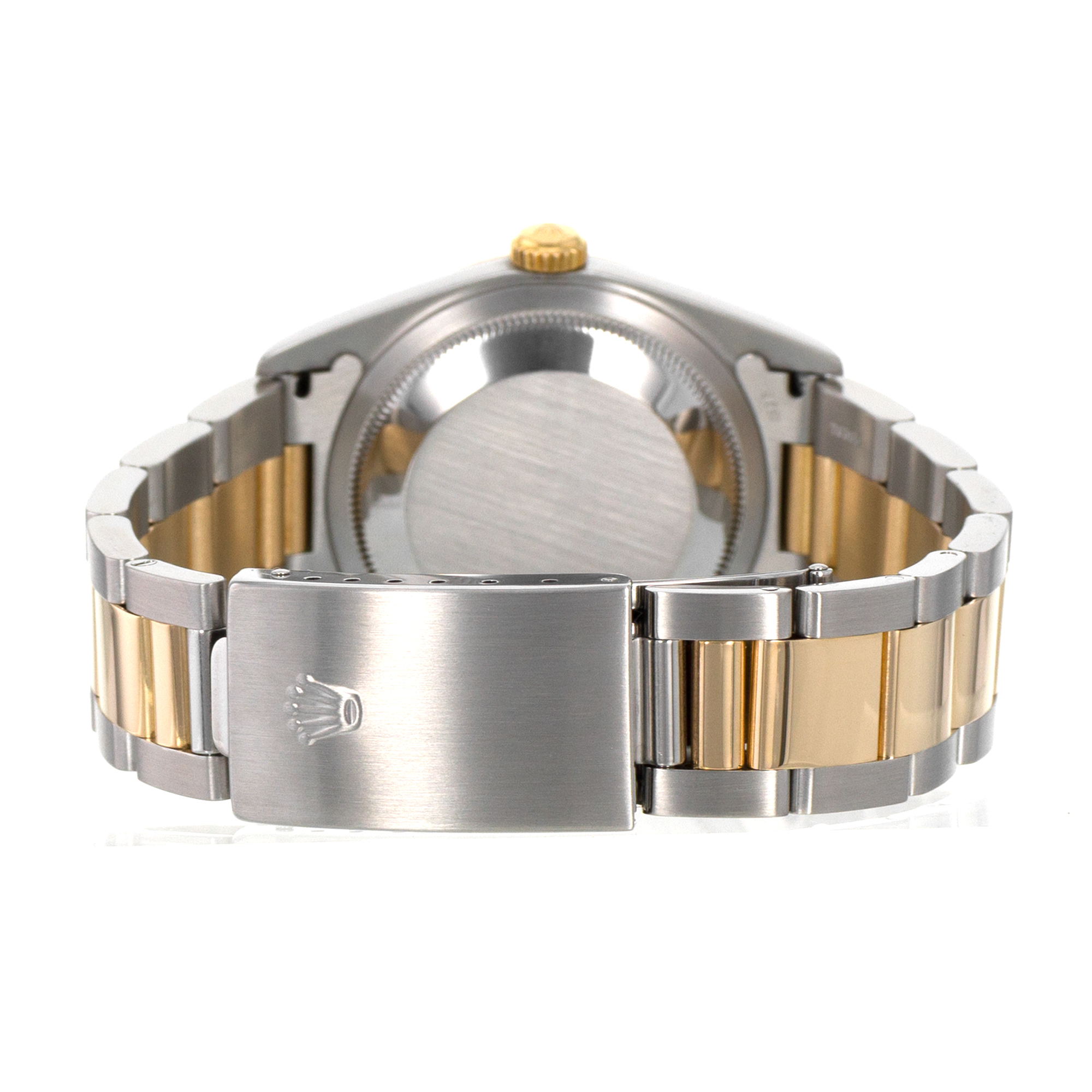 Rolex Datejust 36 16233 Yellow Roman Steel Yellow Gold Oyster Mens Watch 2002 thumbnail 10